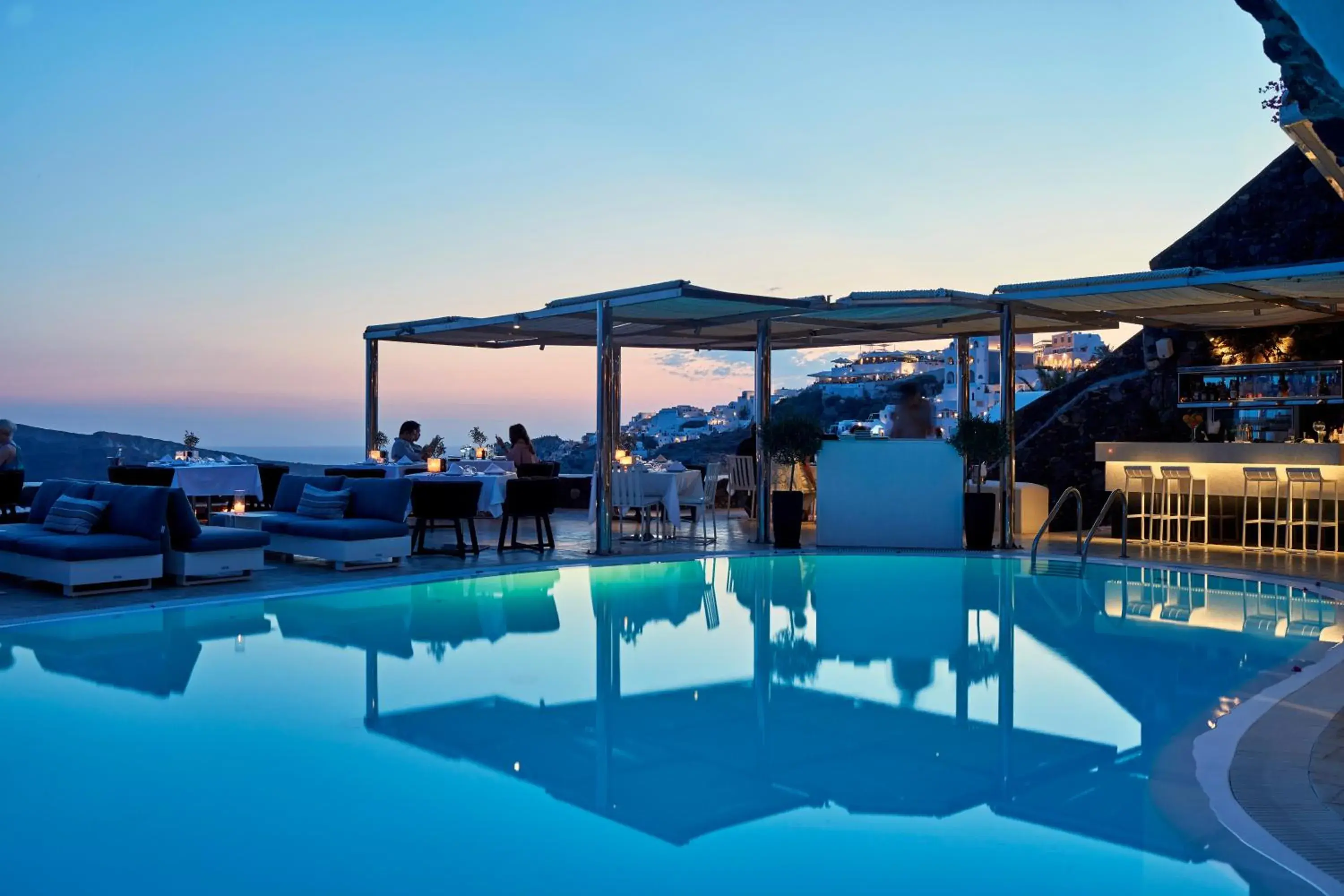 Restaurant/places to eat in Canaves Oia Suites - Small Luxury Hotels of the World Restaurant/places to eat in Canaves Oia Suites - Small Luxury Hotels of the World