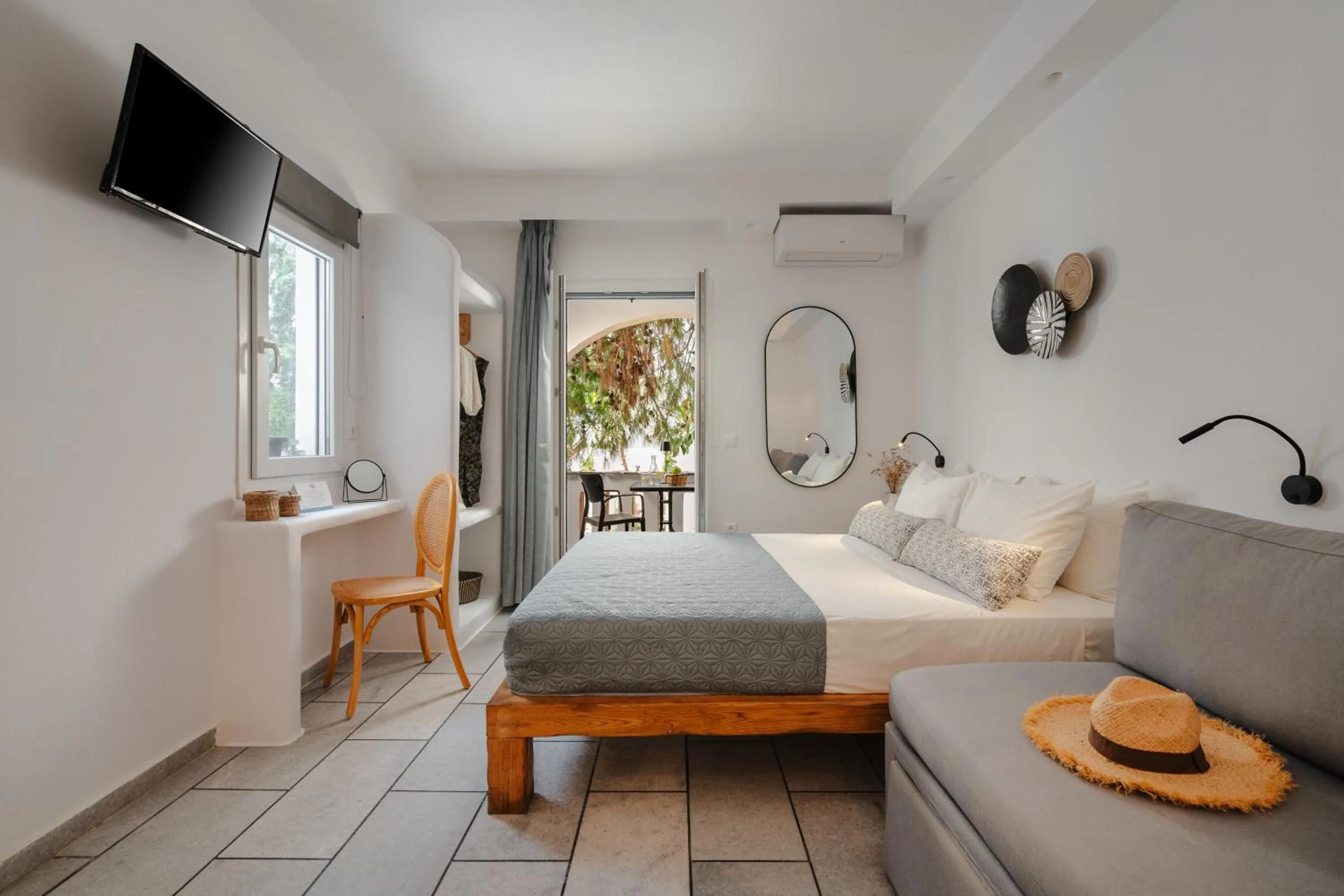 Bed in Sea View Apartments & Studios