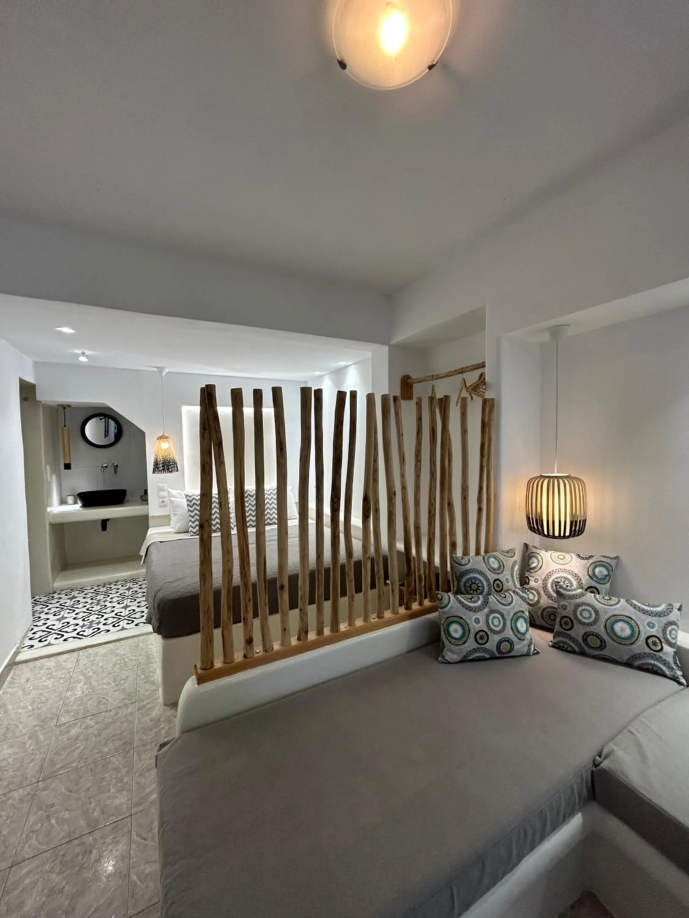 Bed in Sea View Apartments & Studios