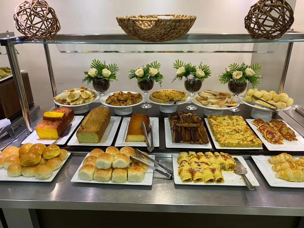 Breakfast in Hotel Palace Santarém Brasil