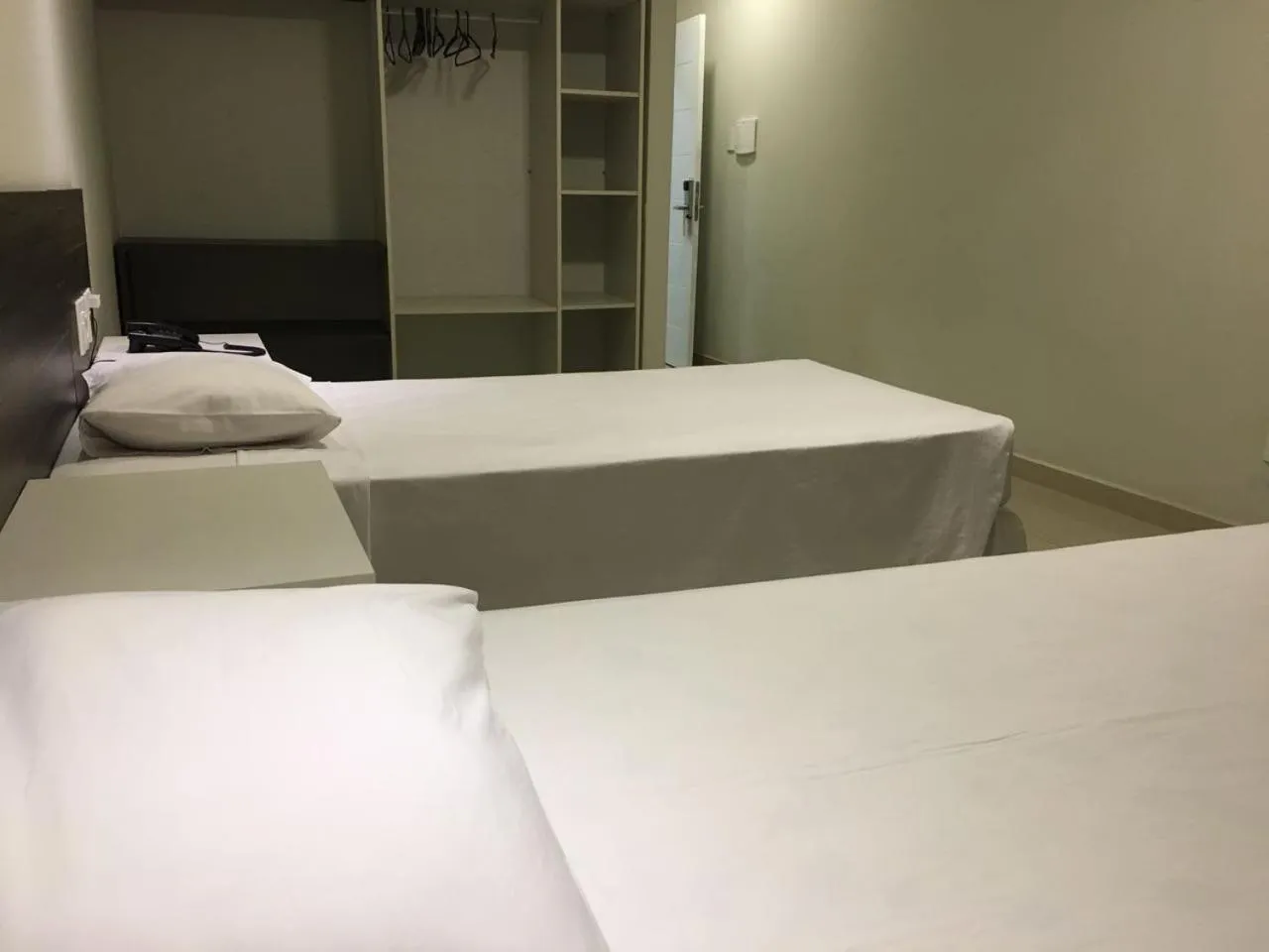 Bed in Hotel Palace Santarém Brasil