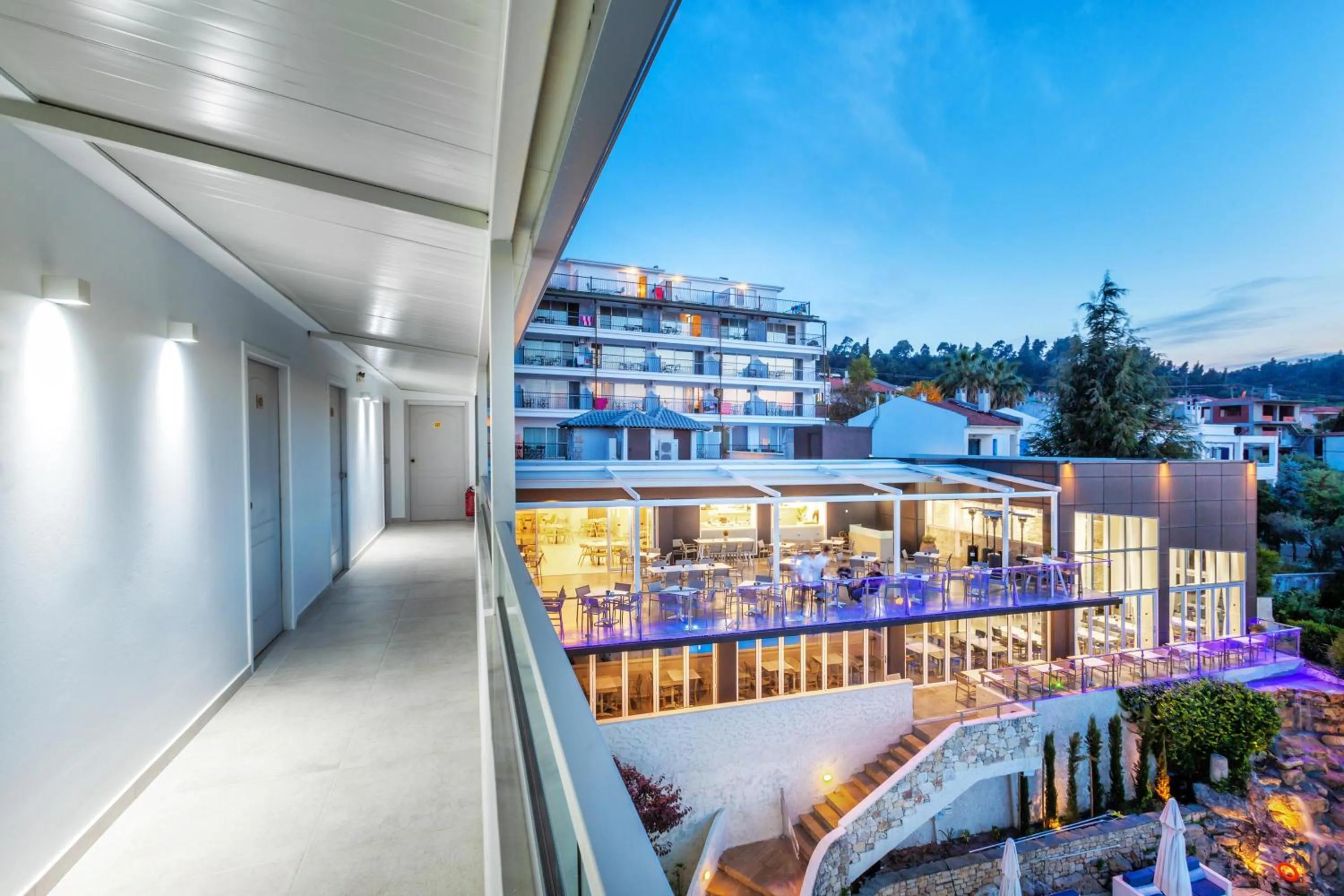 Balcony/Terrace in Hotel Kriopigi