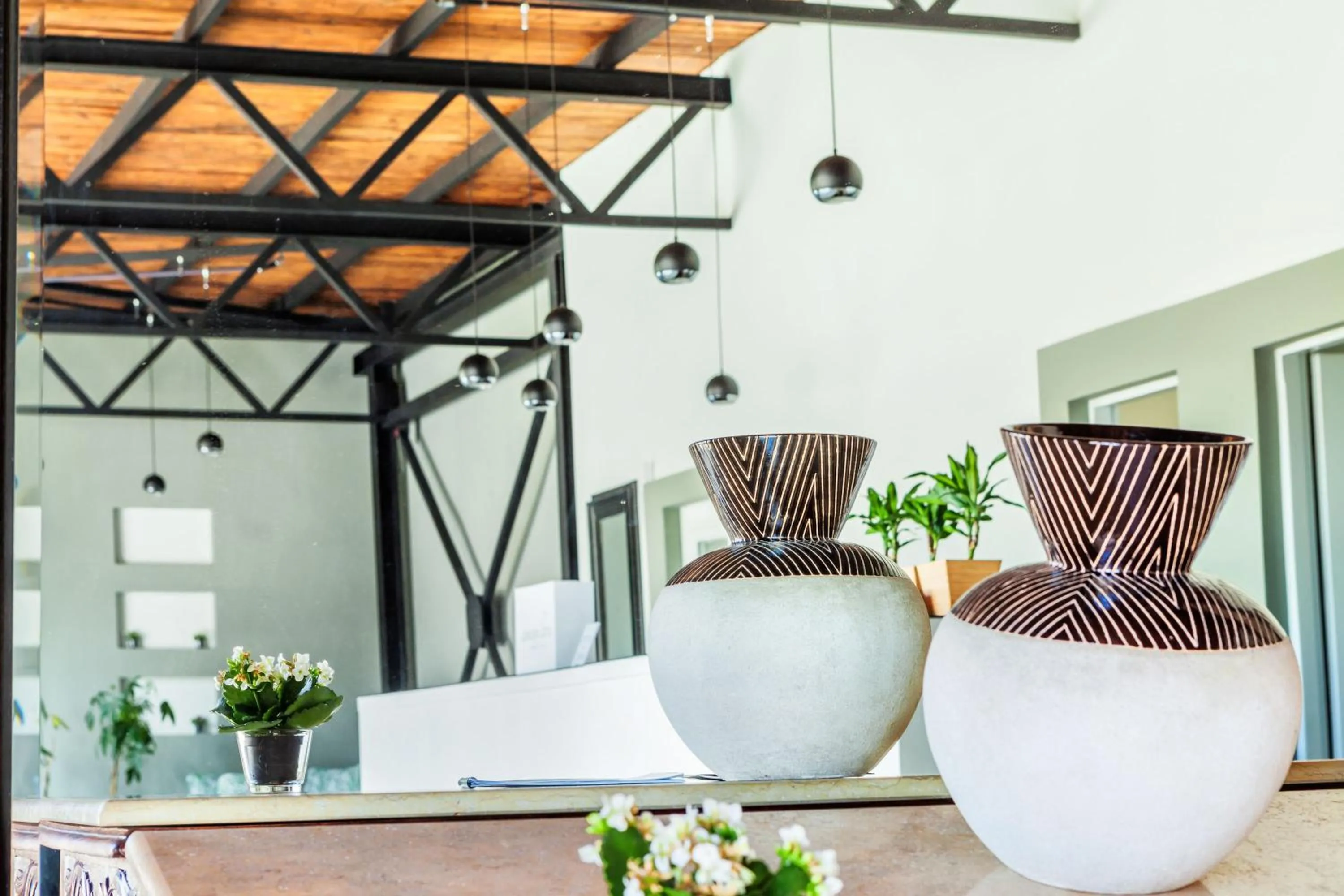 Lobby or reception in Hotel Kriopigi