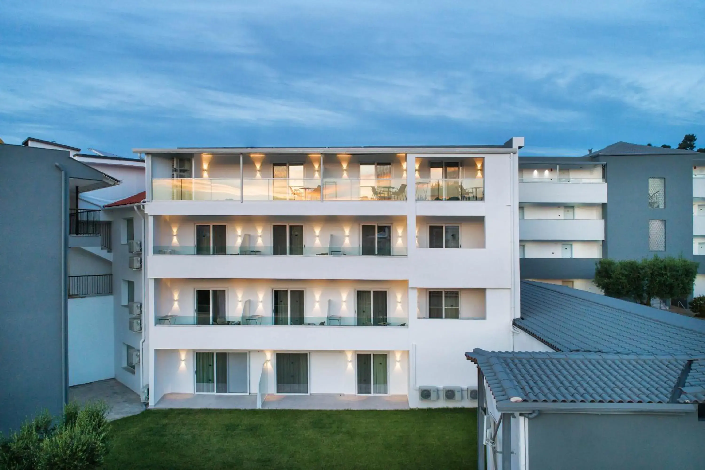 Bird's eye view in Hotel Kriopigi Bird's eye view in Hotel Kriopigi