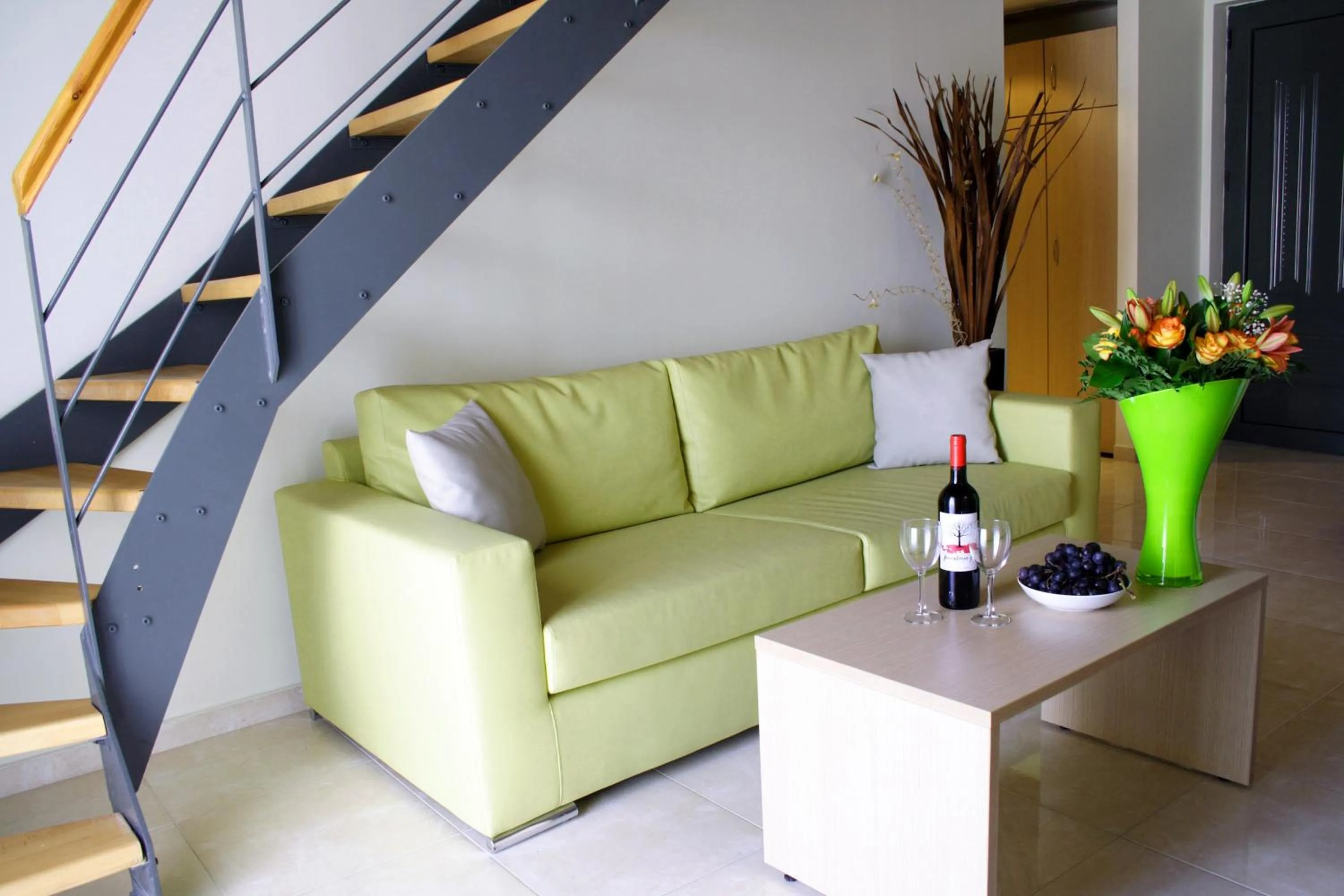 Seating area in Eleana Boutique Hotel & Blue Infinity