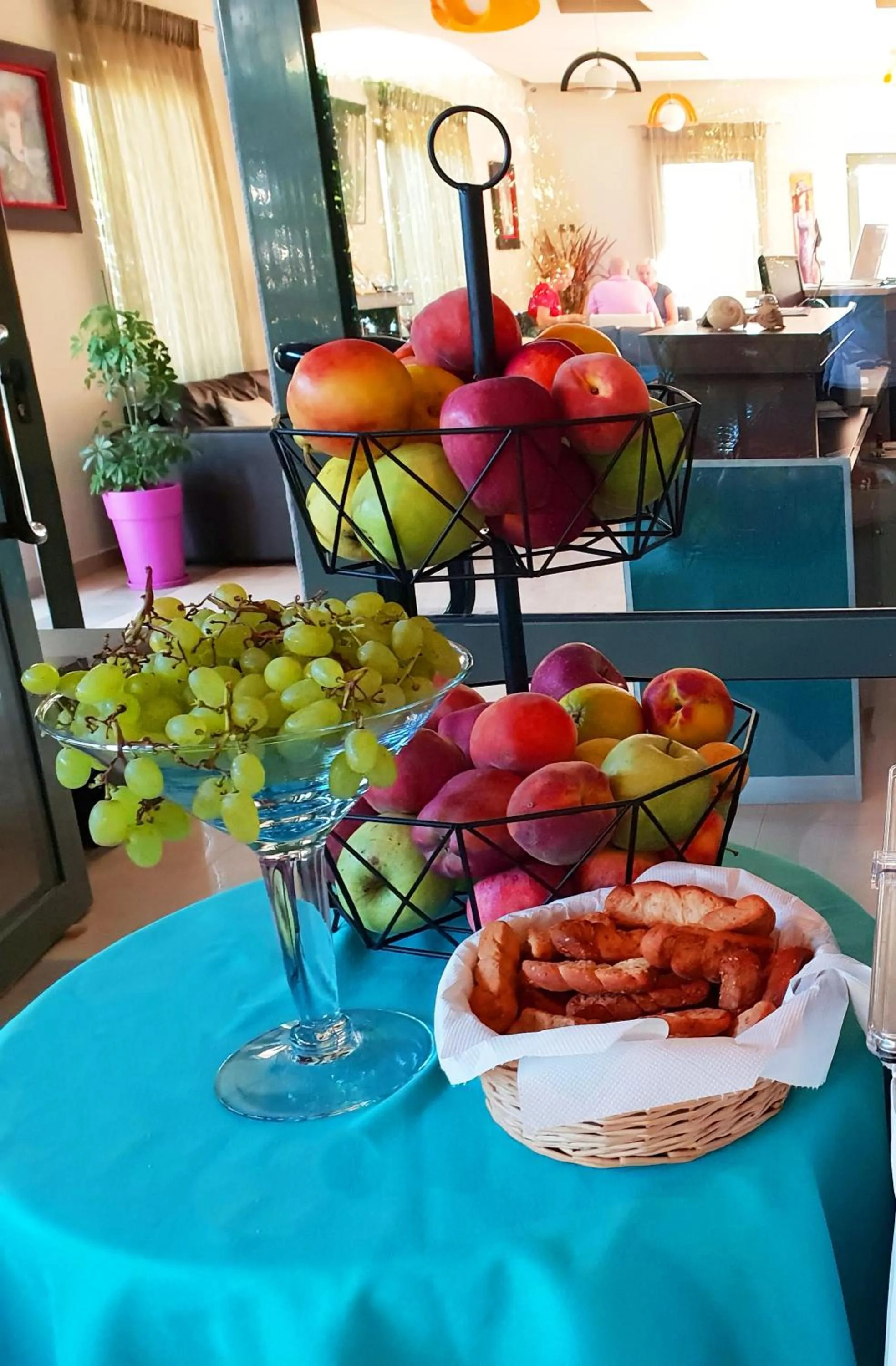 Buffet breakfast in Eleana Boutique Hotel & Blue Infinity