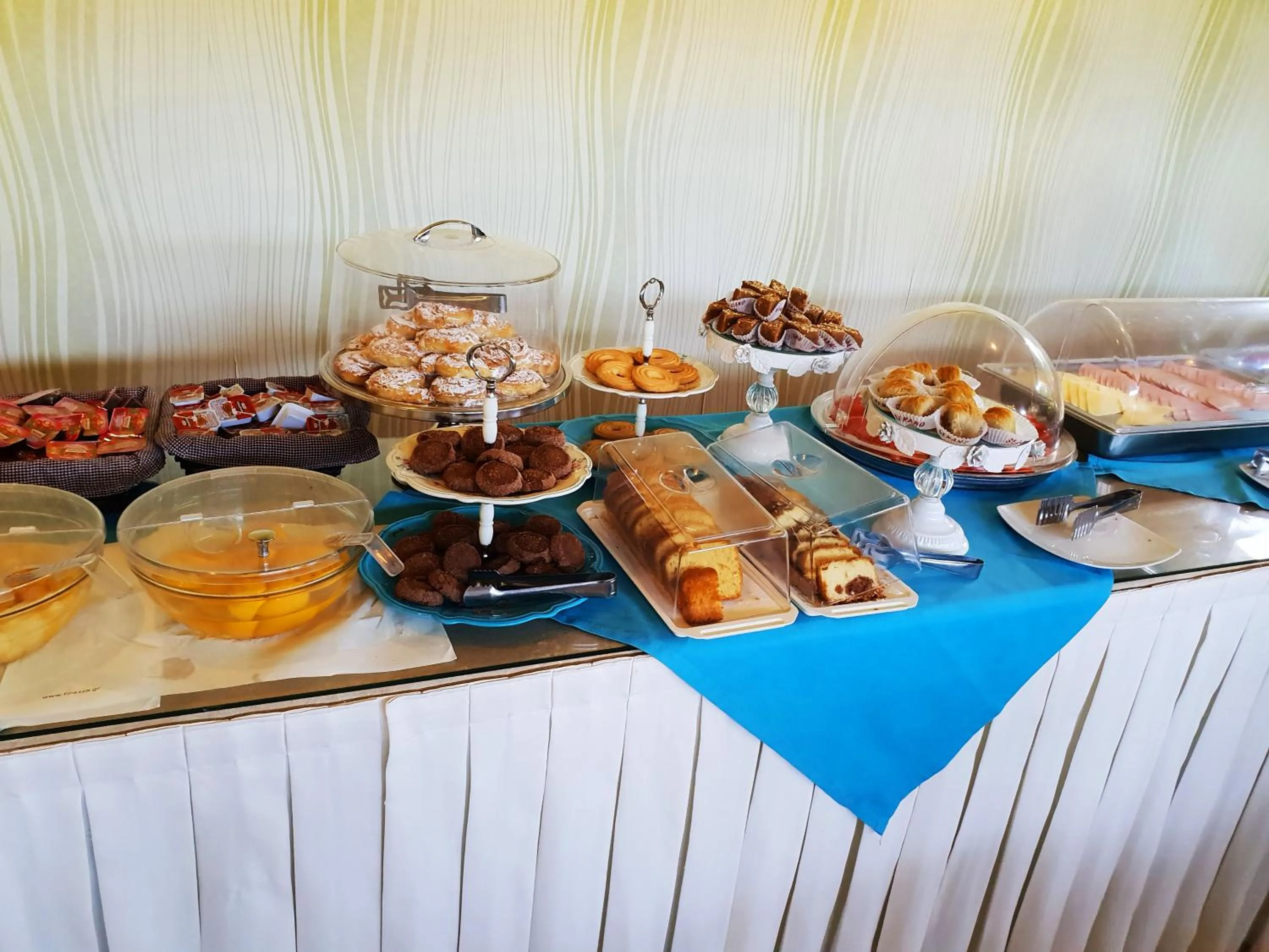 Buffet breakfast in Eleana Boutique Hotel & Blue Infinity