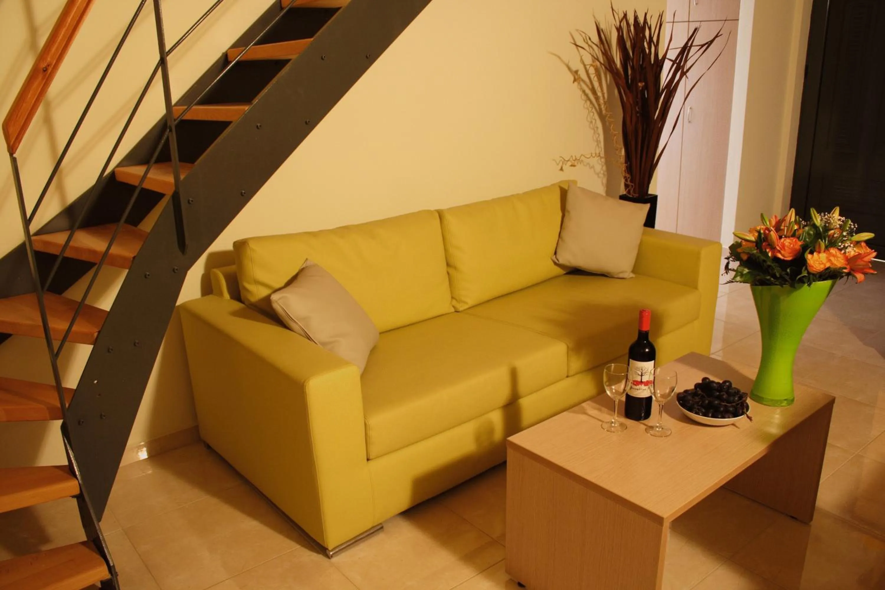 Living room in Eleana Boutique Hotel & Blue Infinity