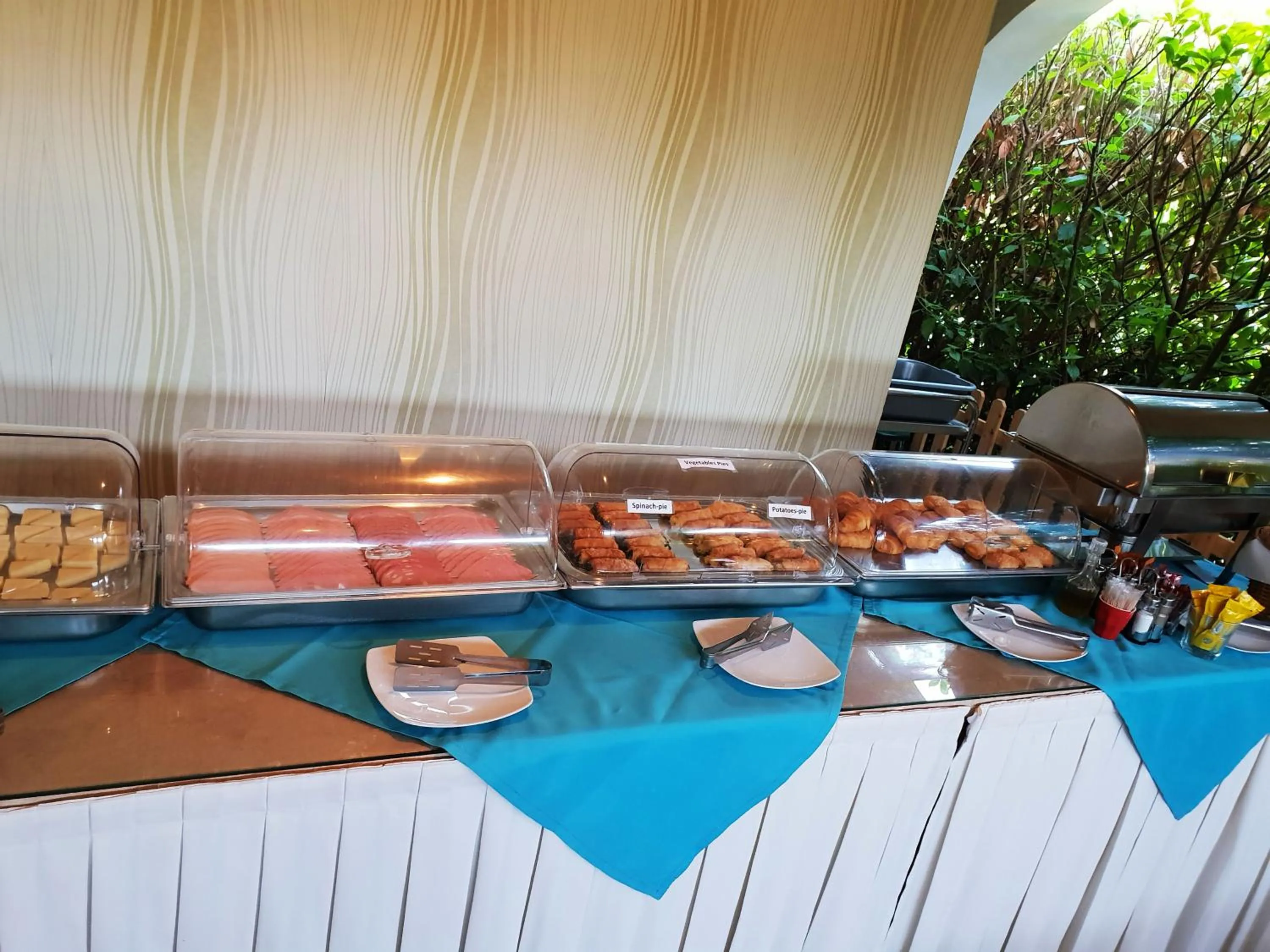 Breakfast in Eleana Boutique Hotel & Blue Infinity