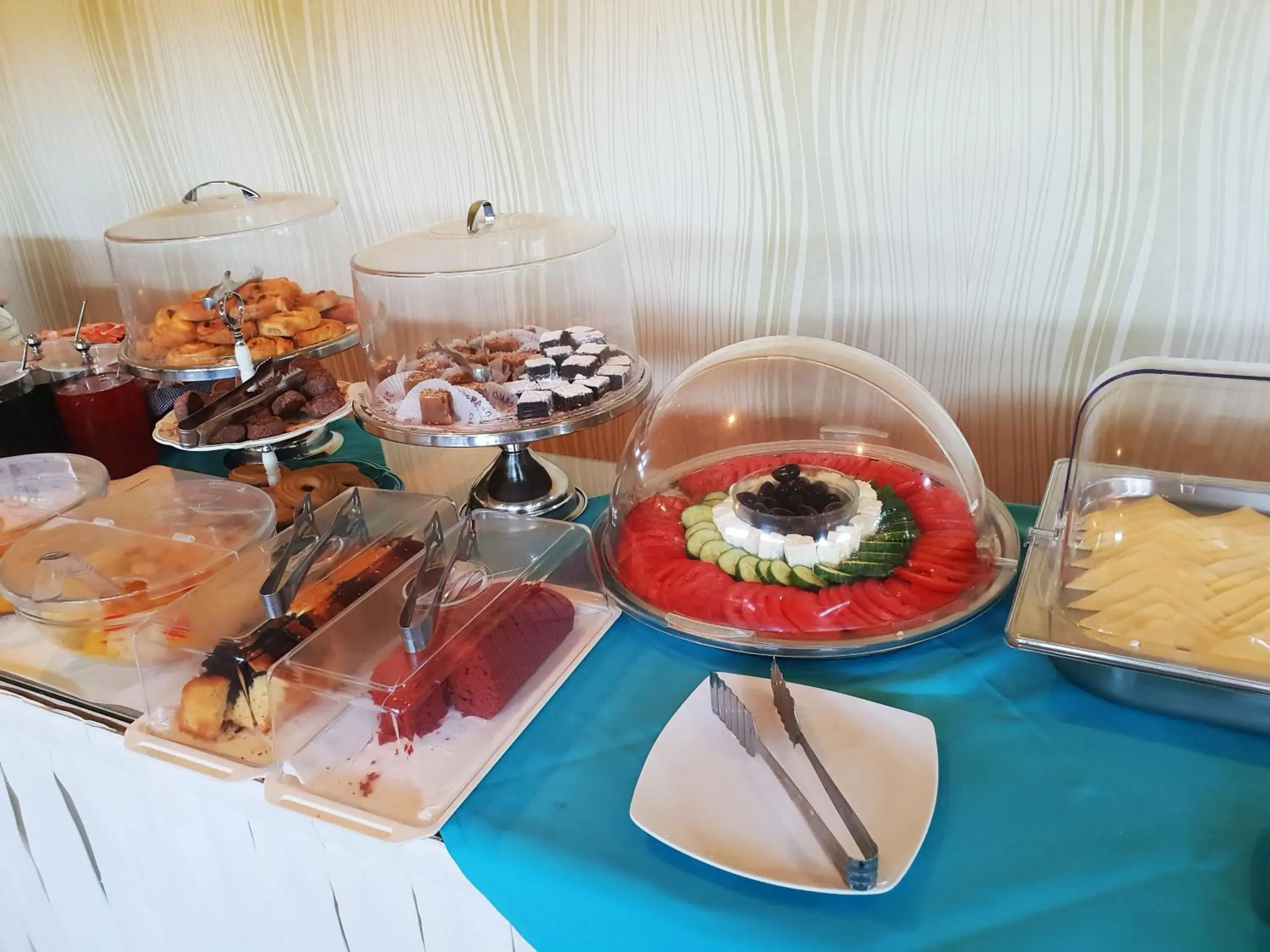 Buffet breakfast in Eleana Boutique Hotel & Blue Infinity Buffet breakfast in Eleana Boutique Hotel & Blue Infinity