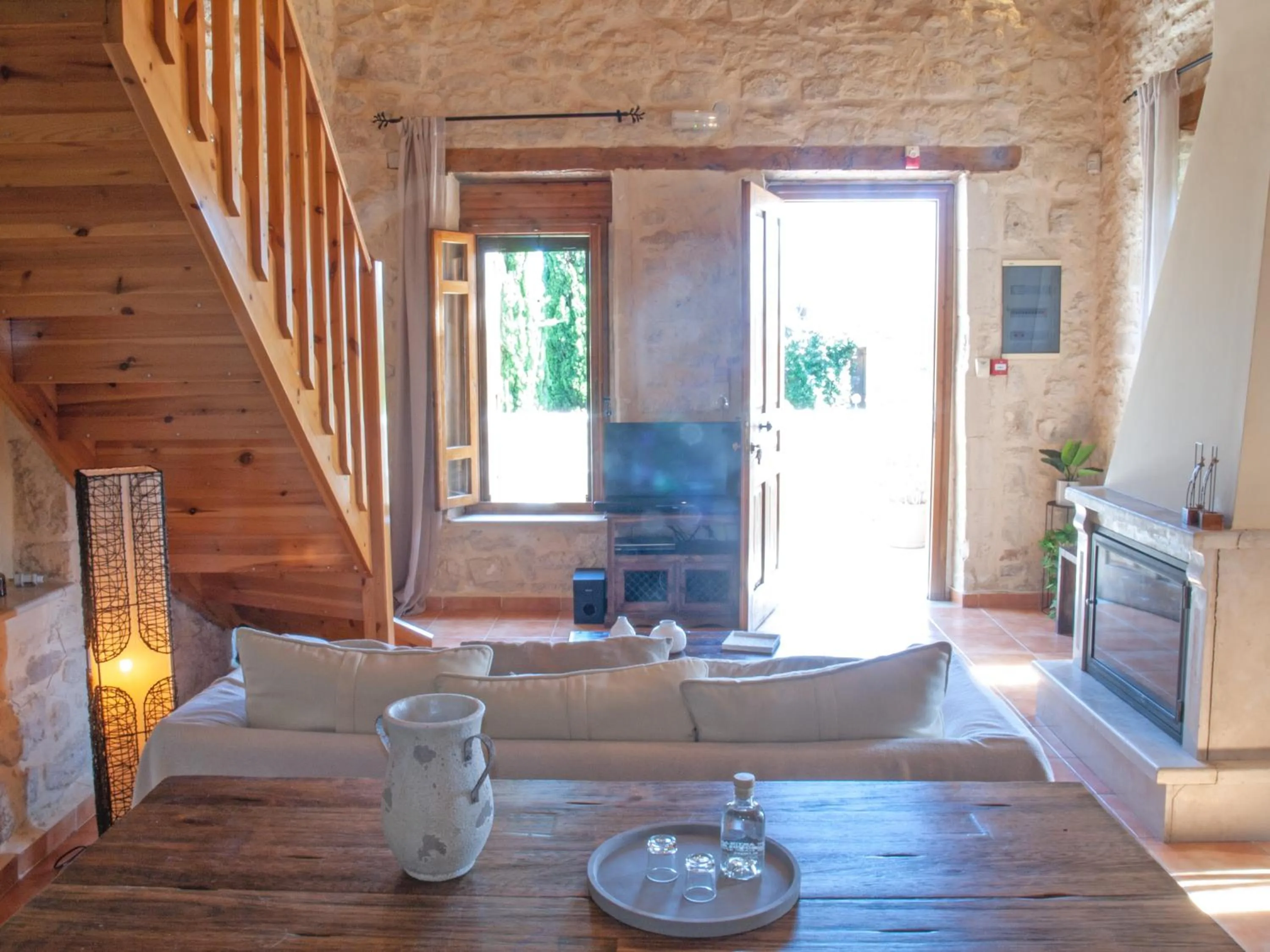 Living room in Arcus Suites