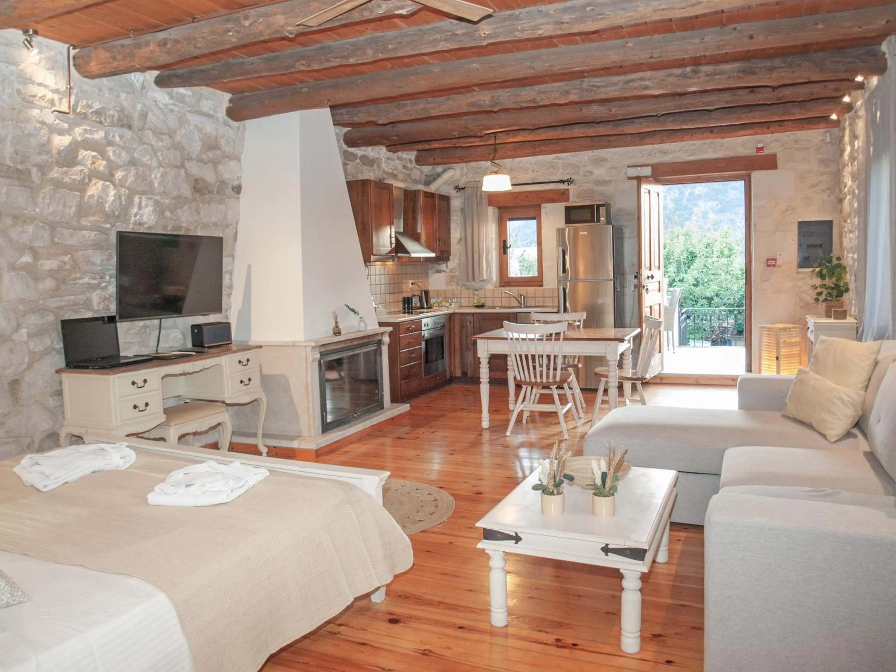 Living room in Arcus Suites