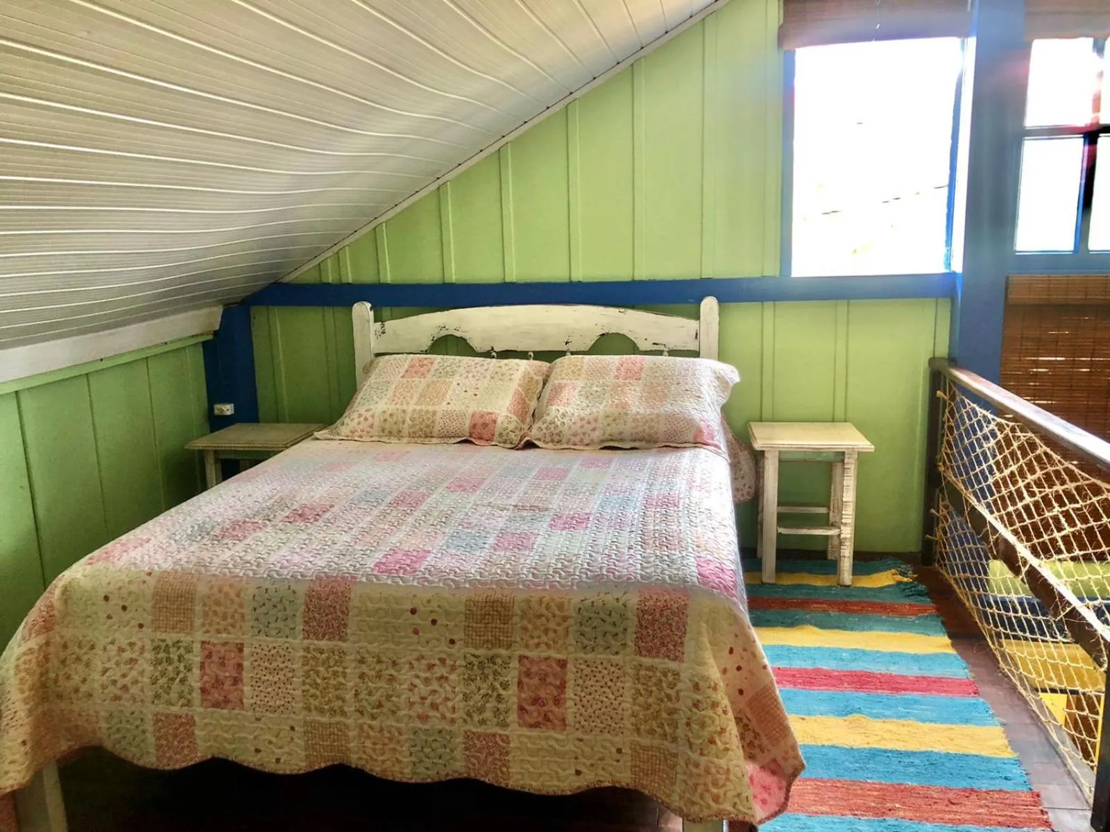 Bed in Chalés no centro de Bombinhas