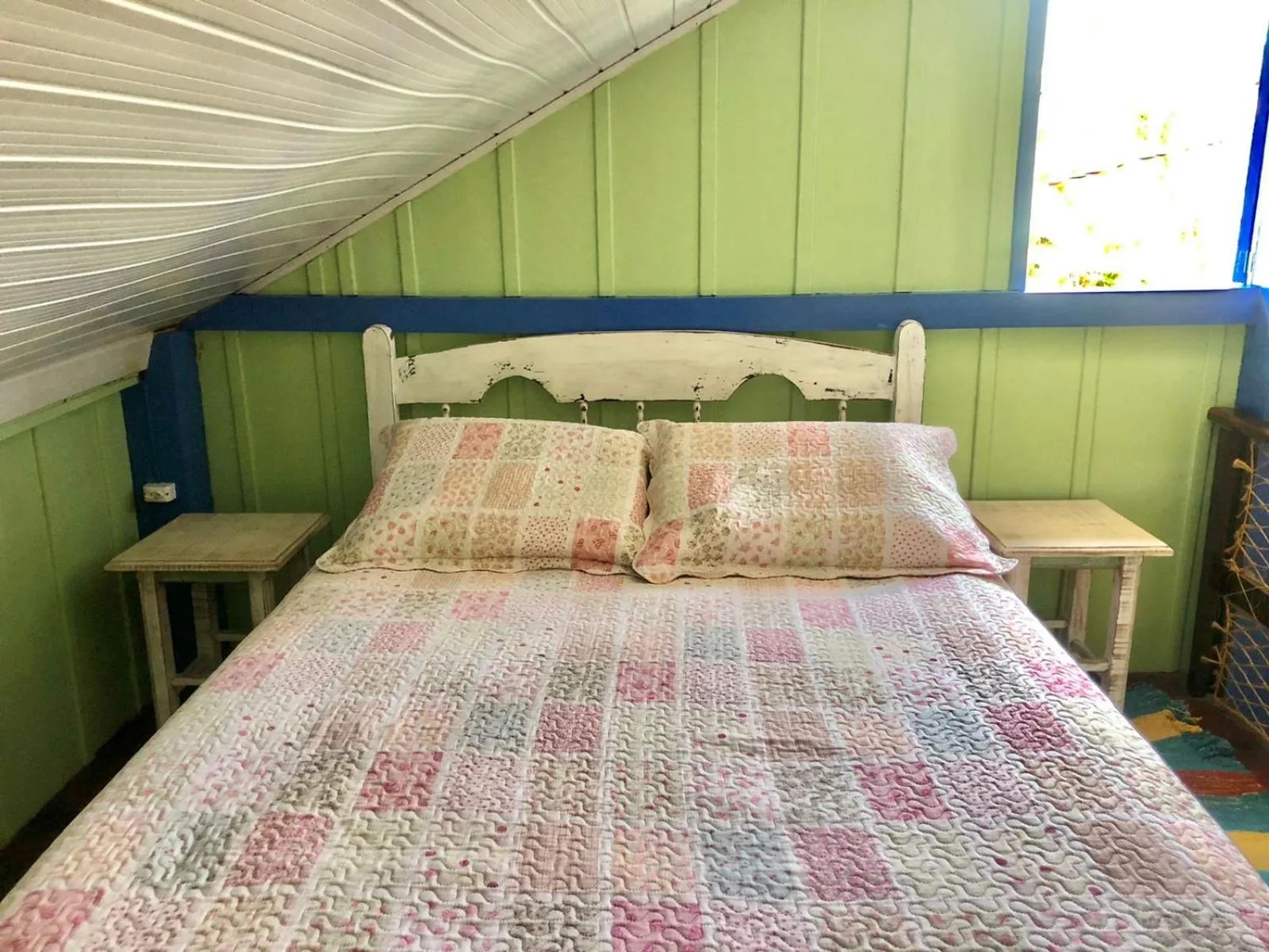 Bed in Chalés no centro de Bombinhas