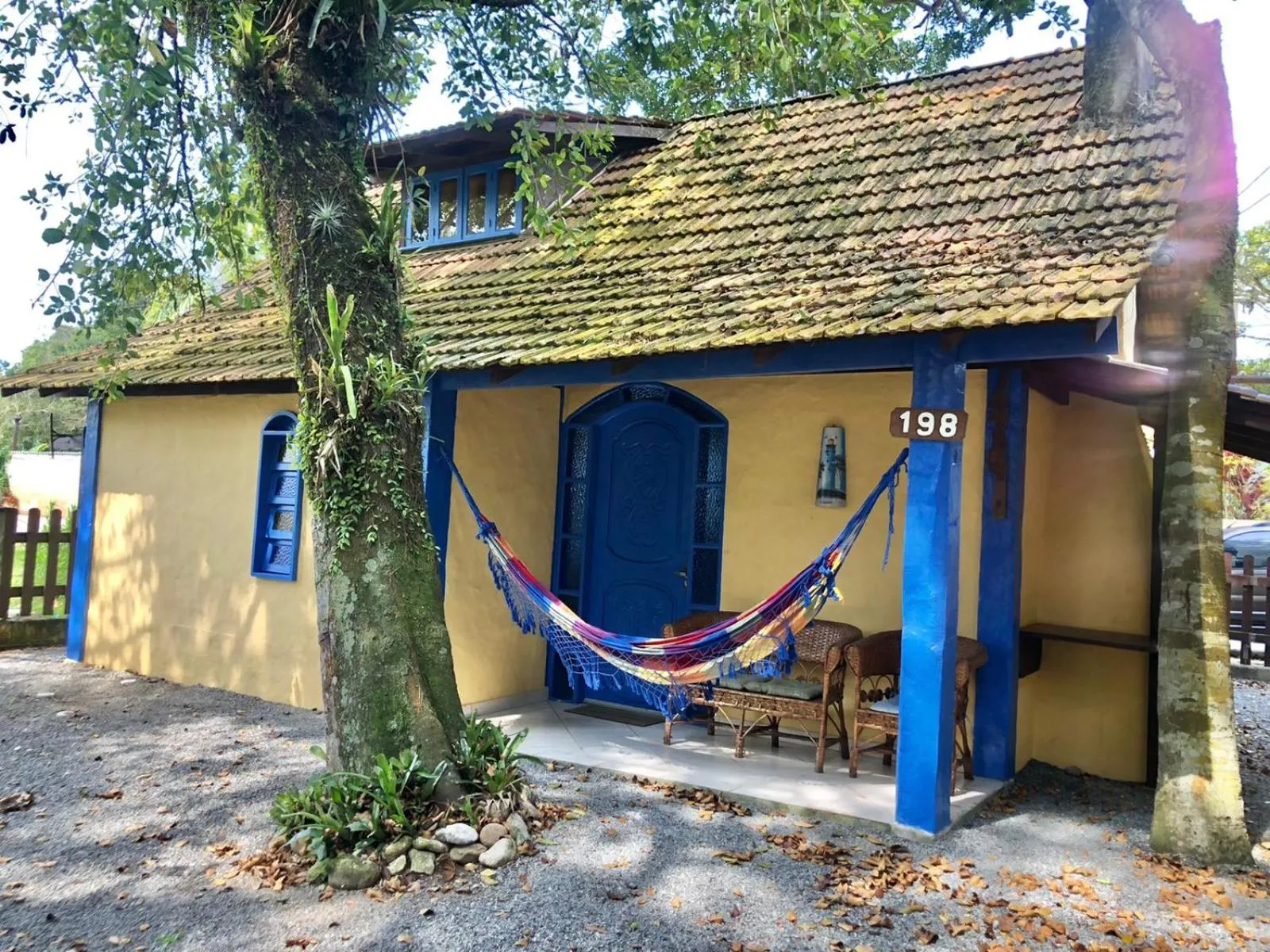 Chalés no centro de Bombinhas