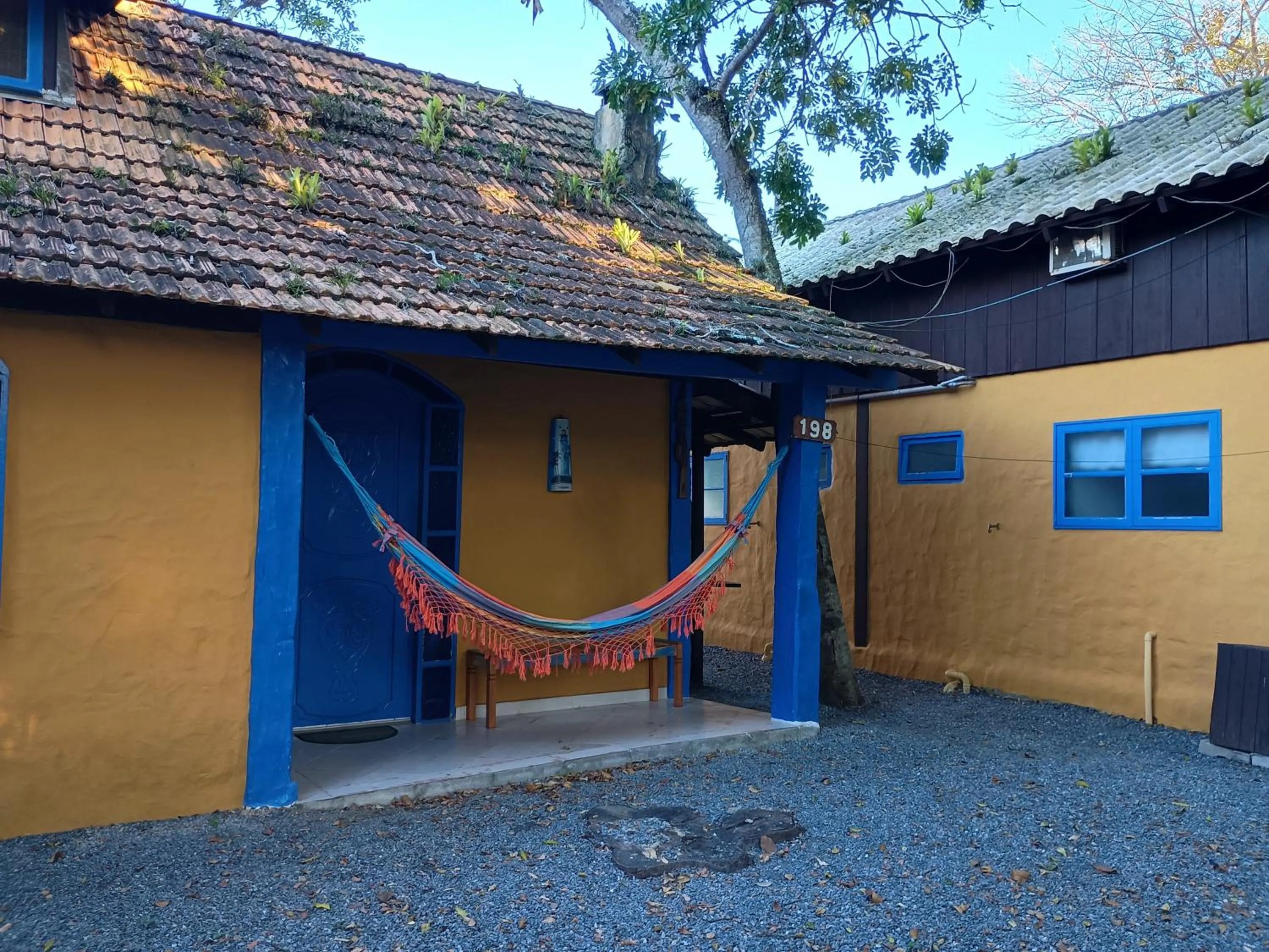Chalés no centro de Bombinhas