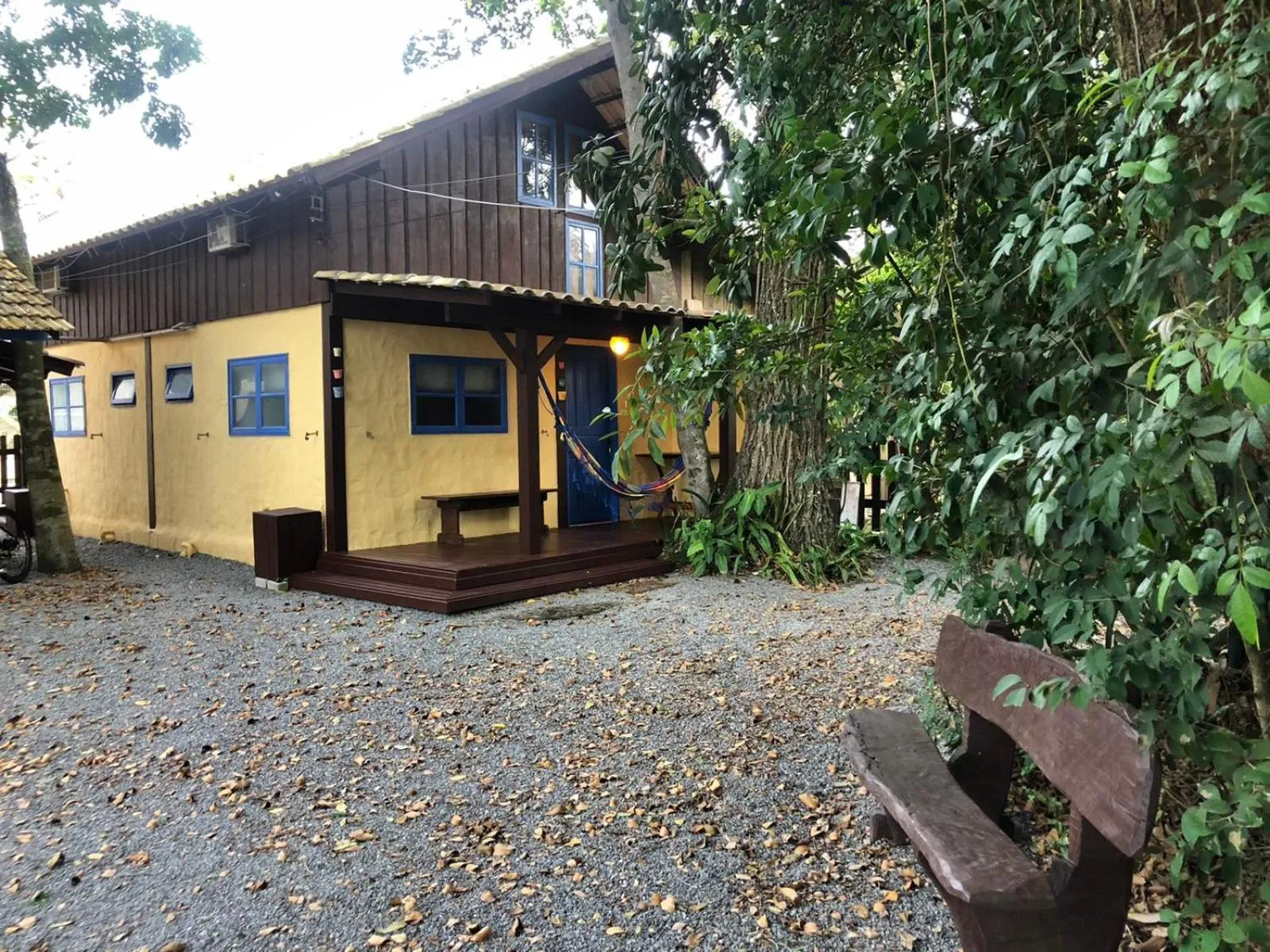 Chalés no centro de Bombinhas