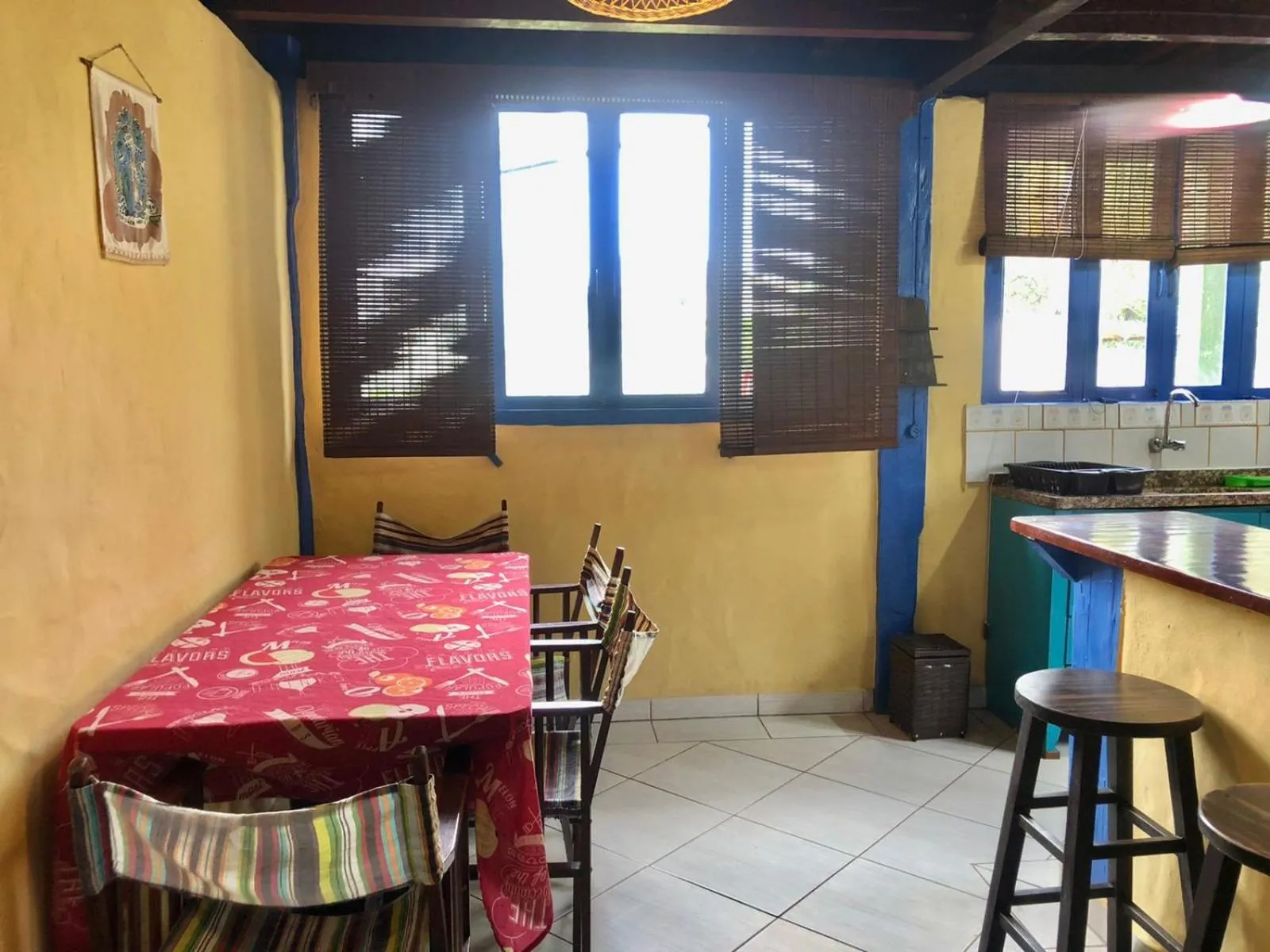 Chalés no centro de Bombinhas