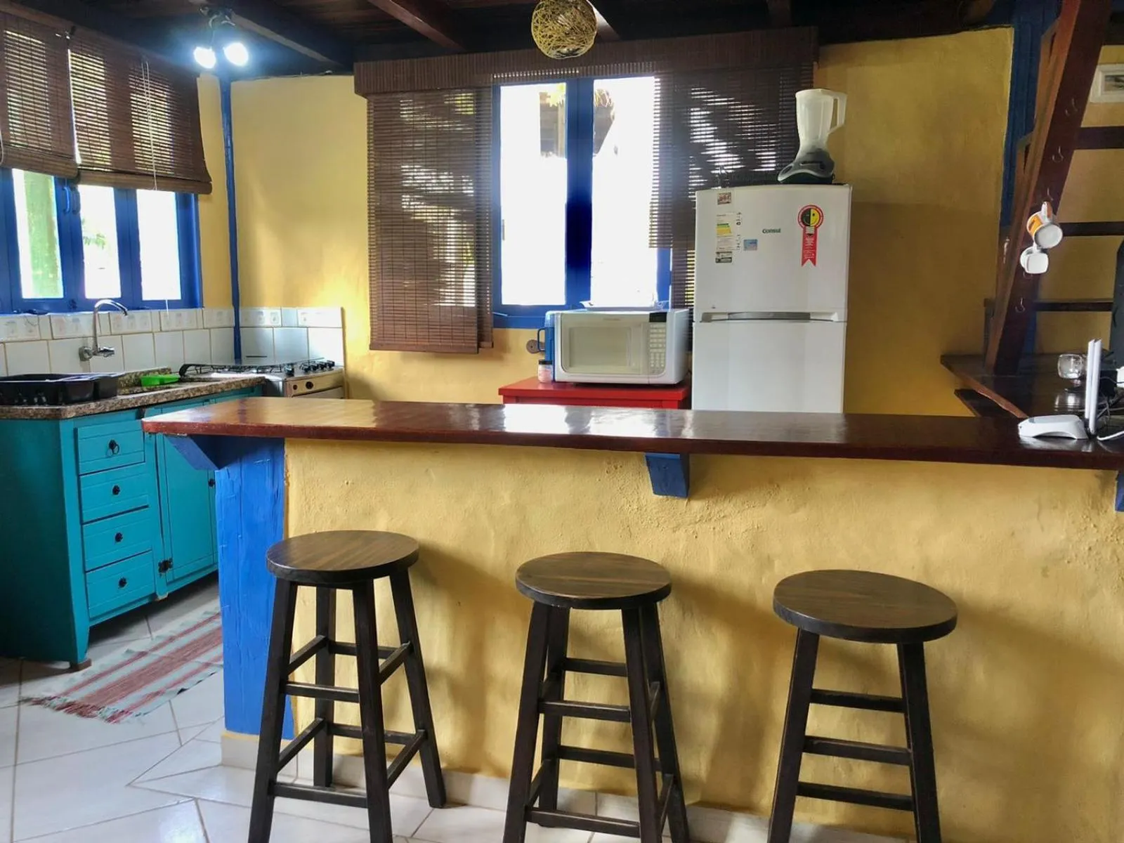 Chalés no centro de Bombinhas