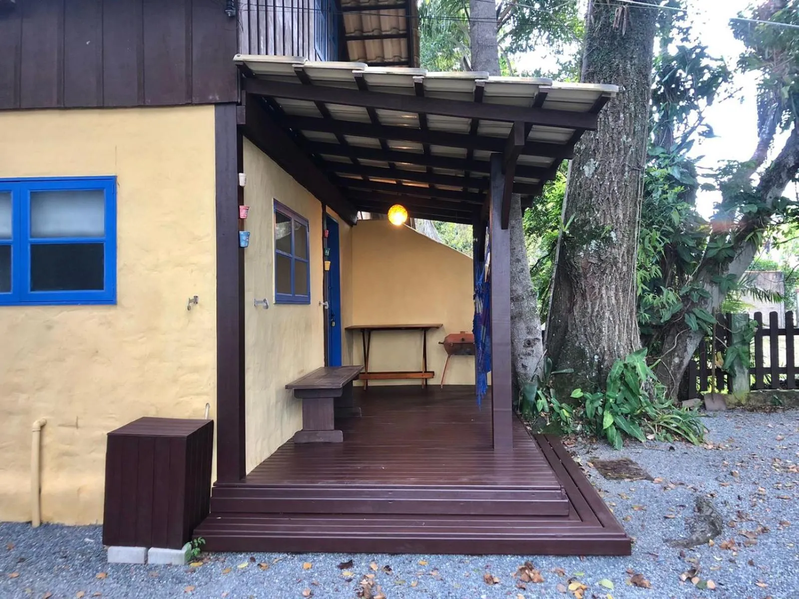 Chalés no centro de Bombinhas