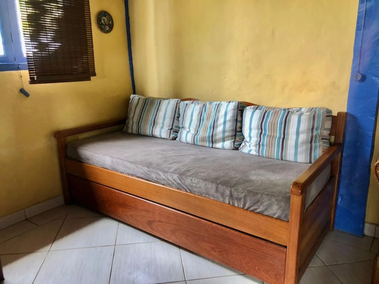 Bed in Chalés no centro de Bombinhas