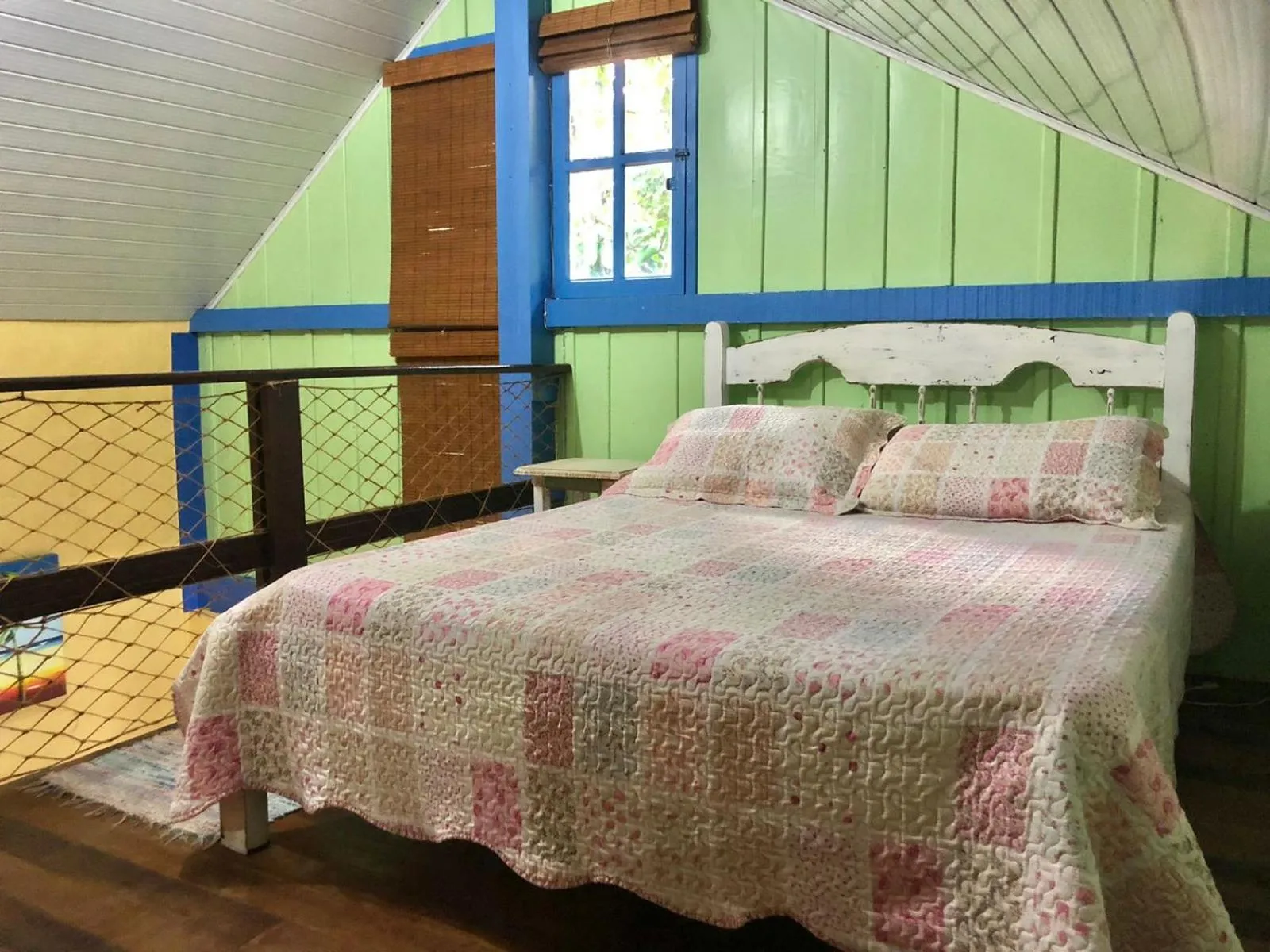 Bed in Chalés no centro de Bombinhas