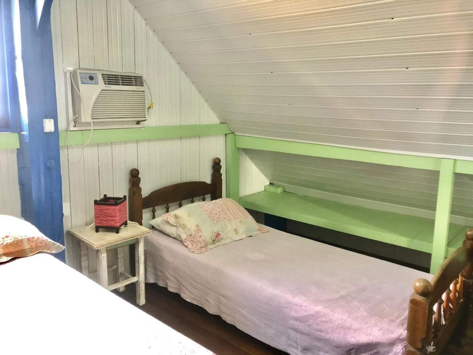 Bed in Chalés no centro de Bombinhas