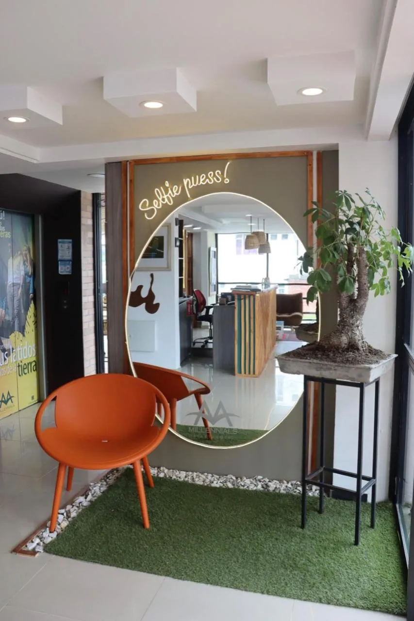Living room in Apartahotel Millennials