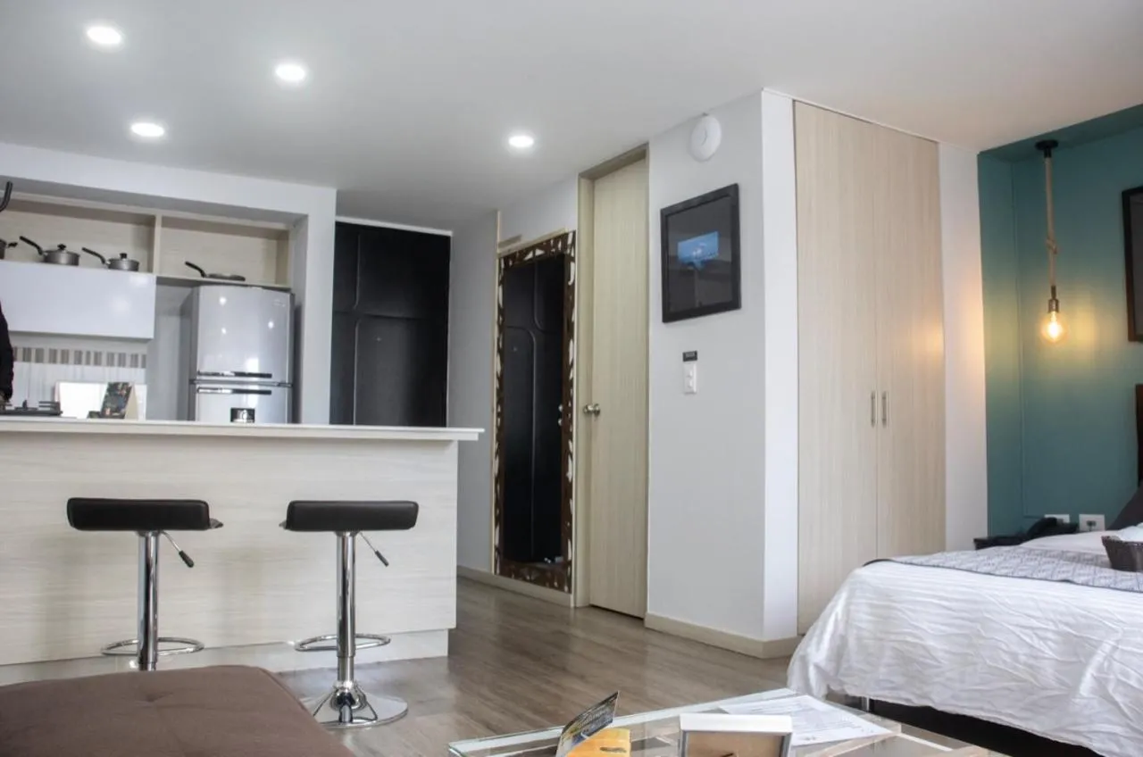 Bed in Apartahotel Millennials