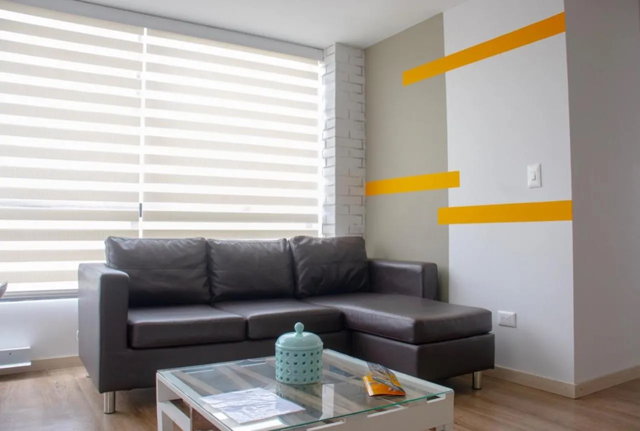 Living room in Apartahotel Millennials