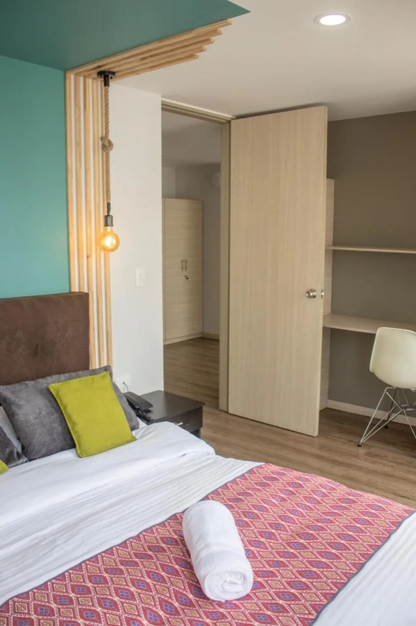 Photo of the whole room, Bed in Apartahotel Millennials