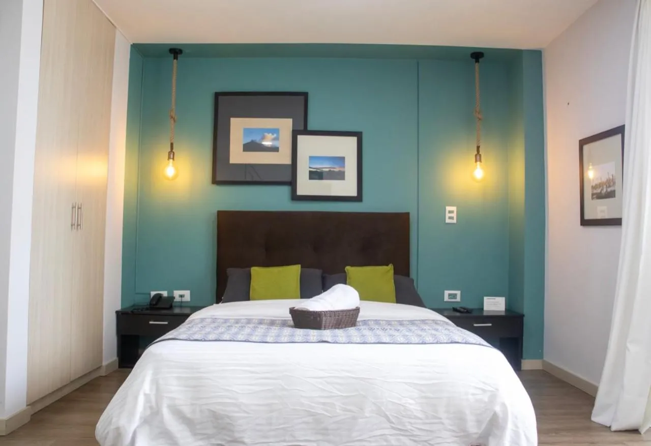 Bed in Apartahotel Millennials