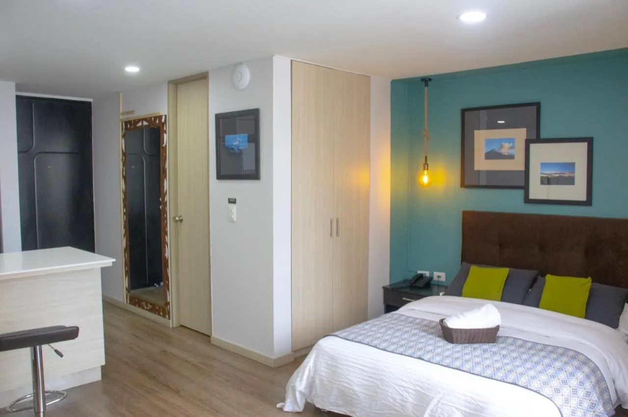 Bed in Apartahotel Millennials