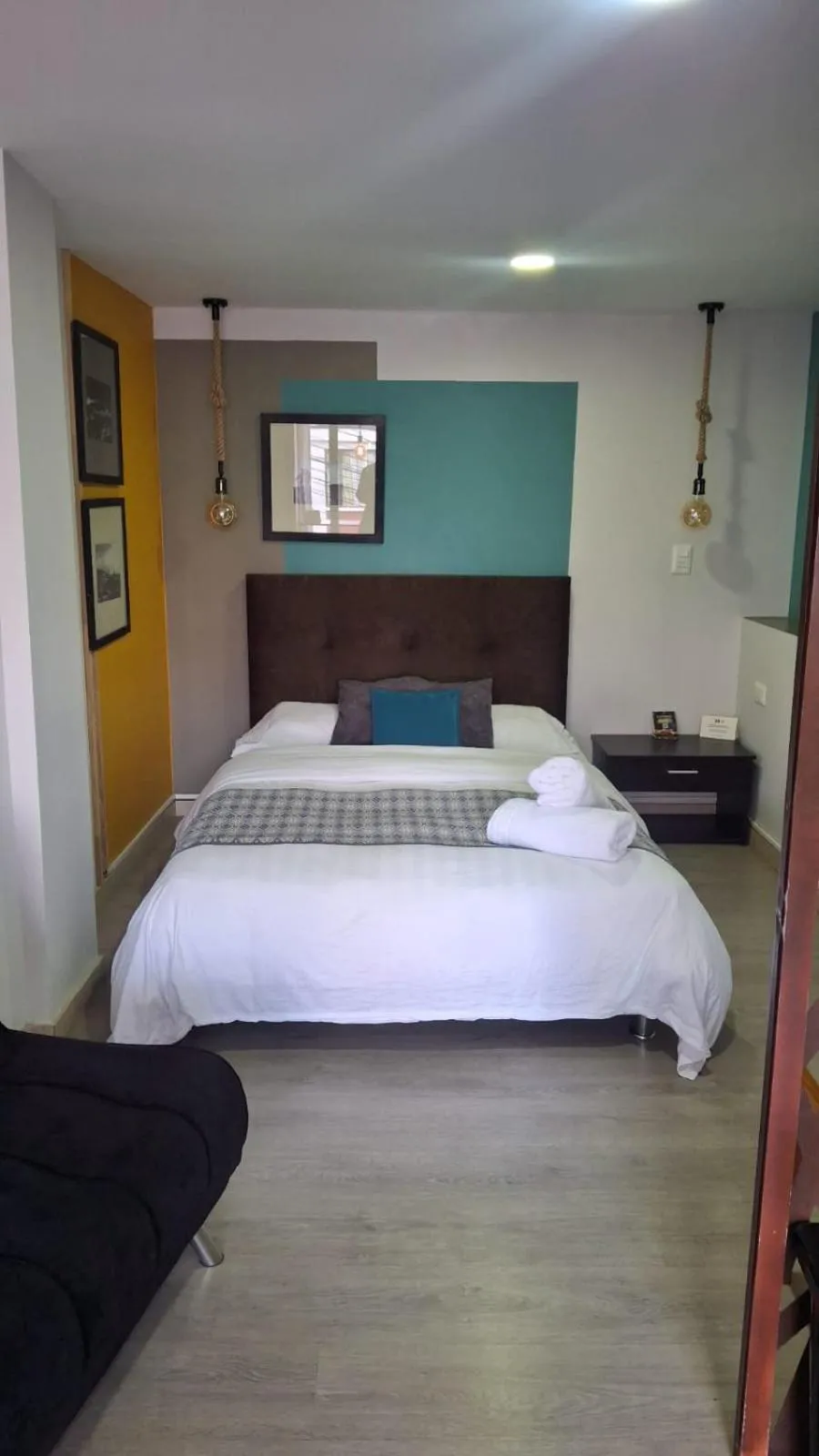 Bed in Apartahotel Millennials