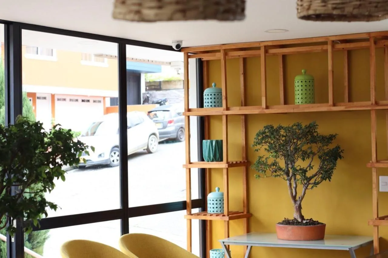 Living room in Apartahotel Millennials