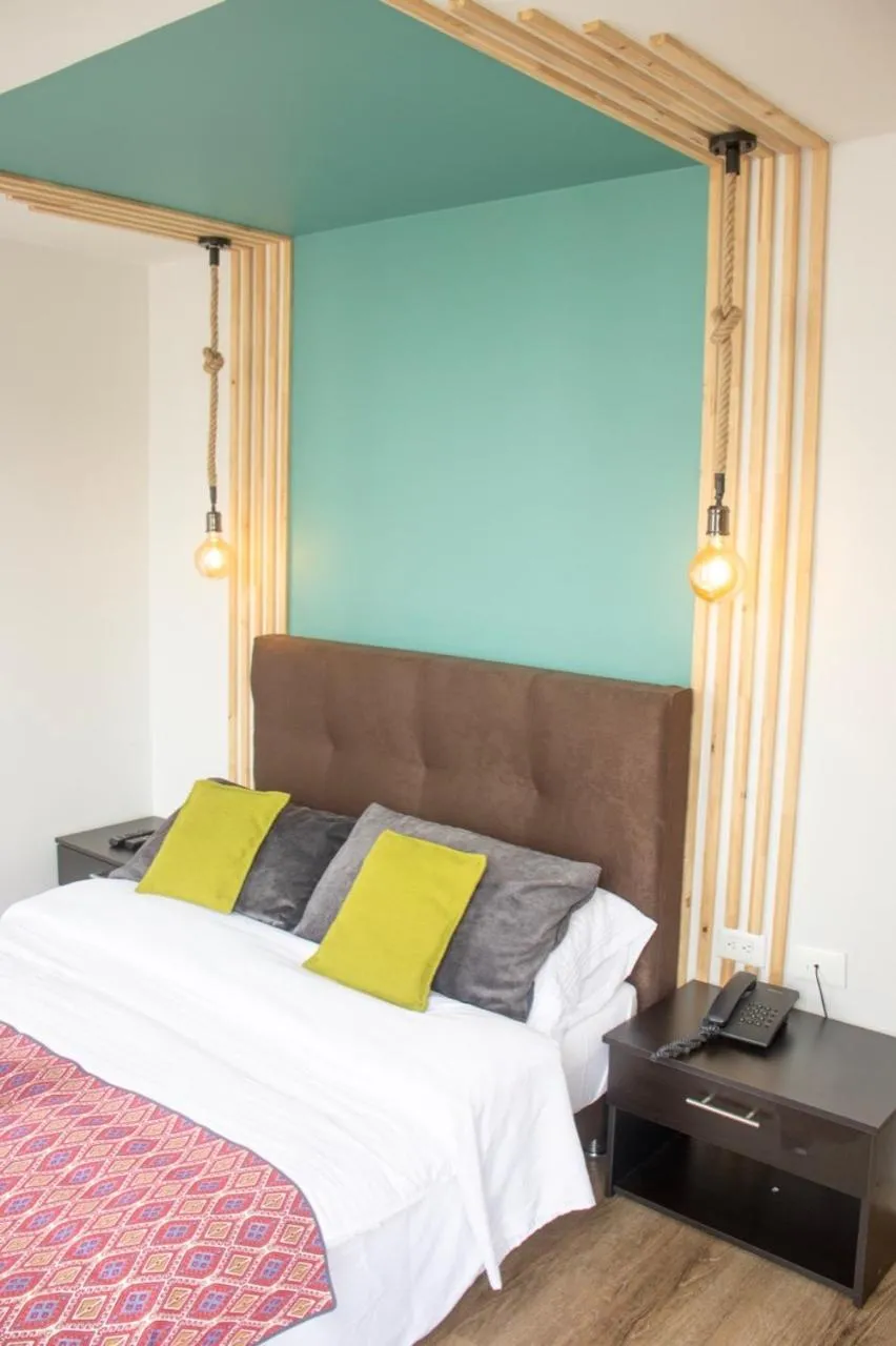 Bedroom, Bed in Apartahotel Millennials