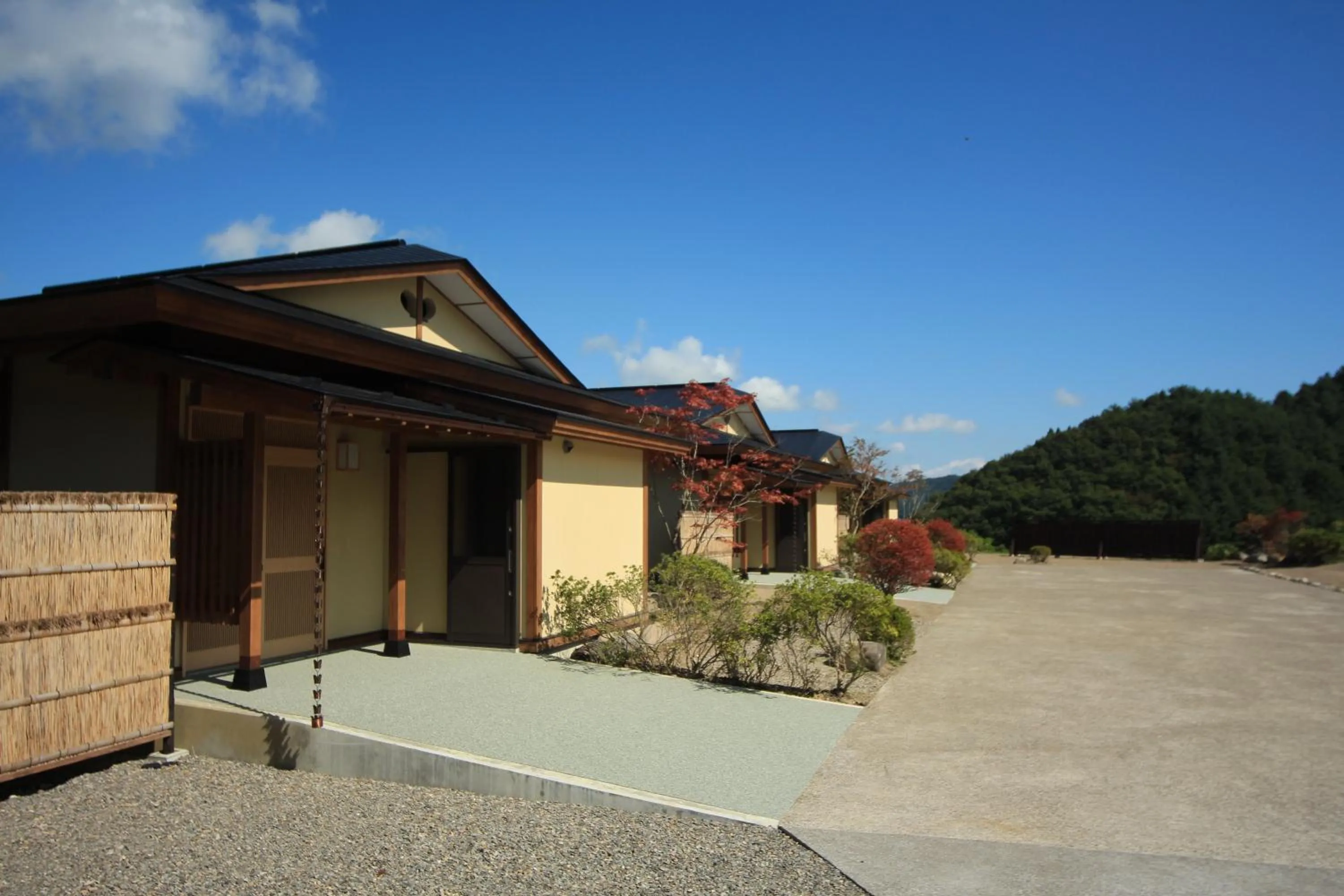 Facade/entrance in Bessou Kakei