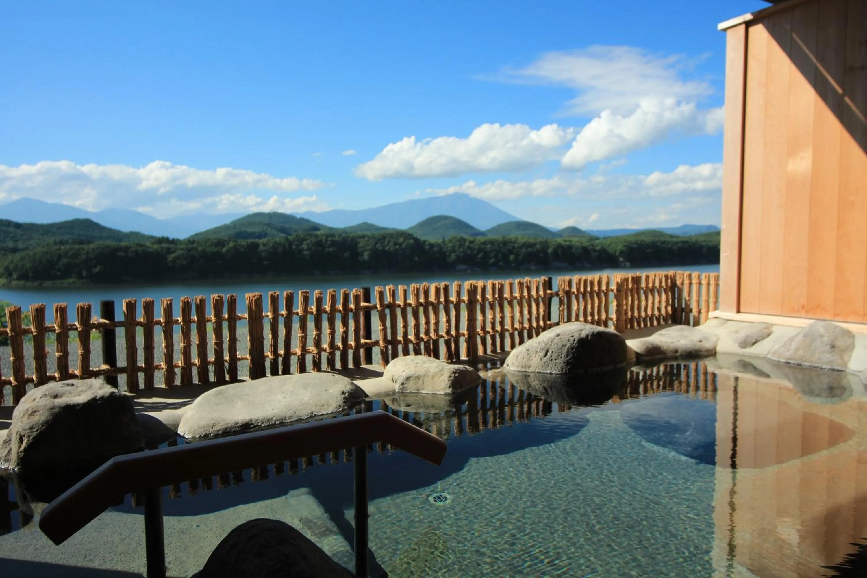 Hot Spring Bath in Bessou Kakei