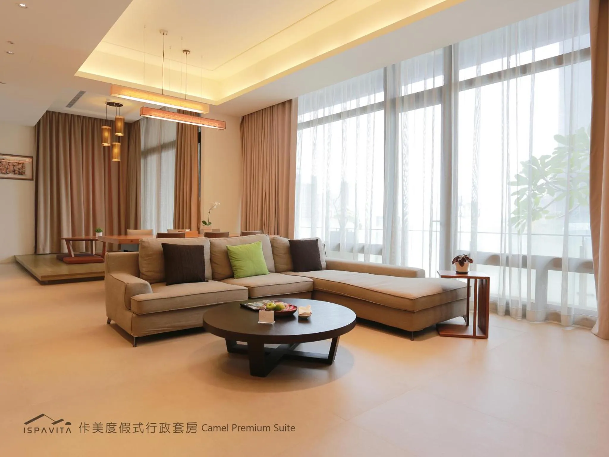 Living room in ISPAVITA B&B Resort