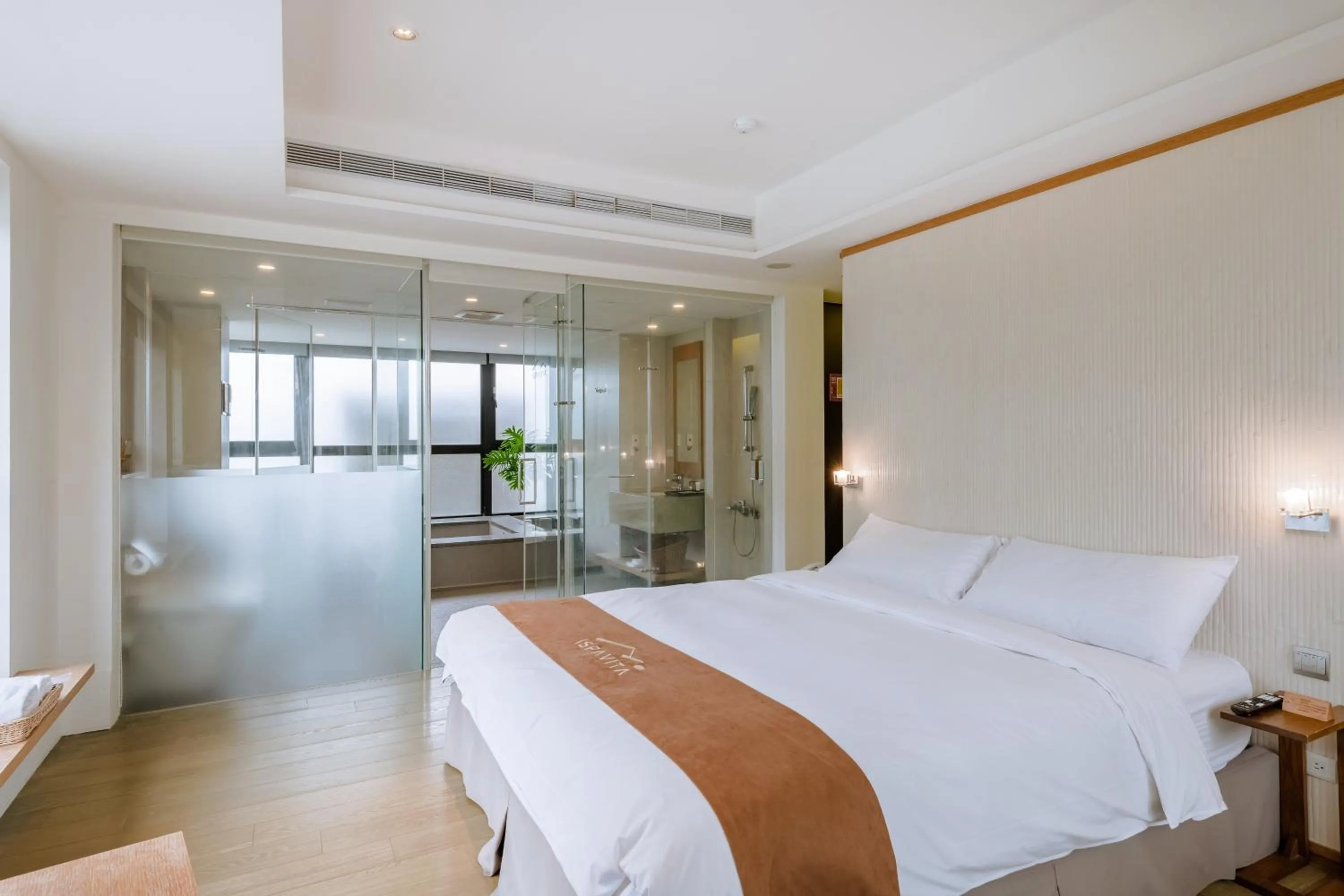 Bed in ISPAVITA B&B Resort