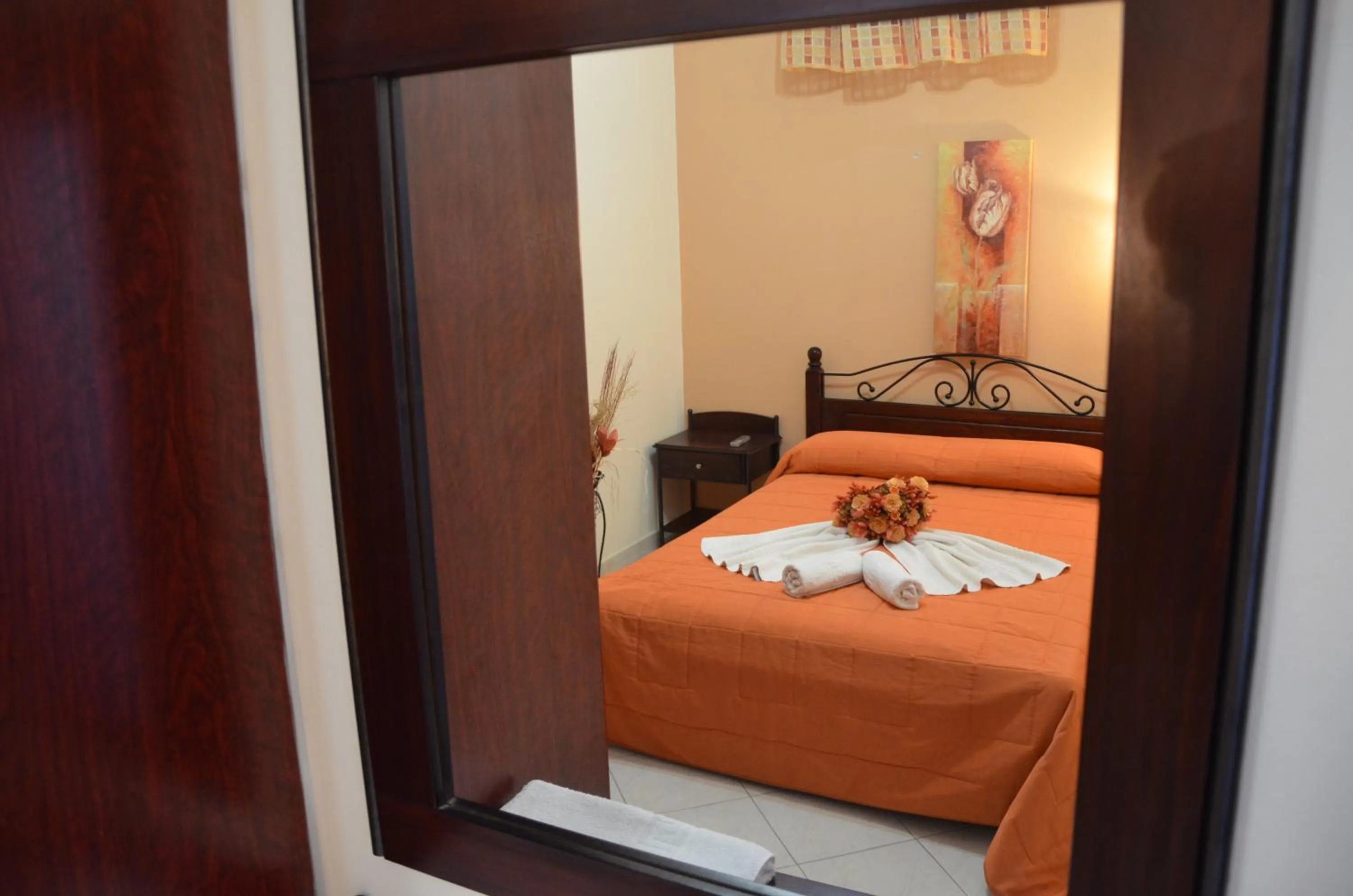 Bedroom, Bed in Alkioni Hotel