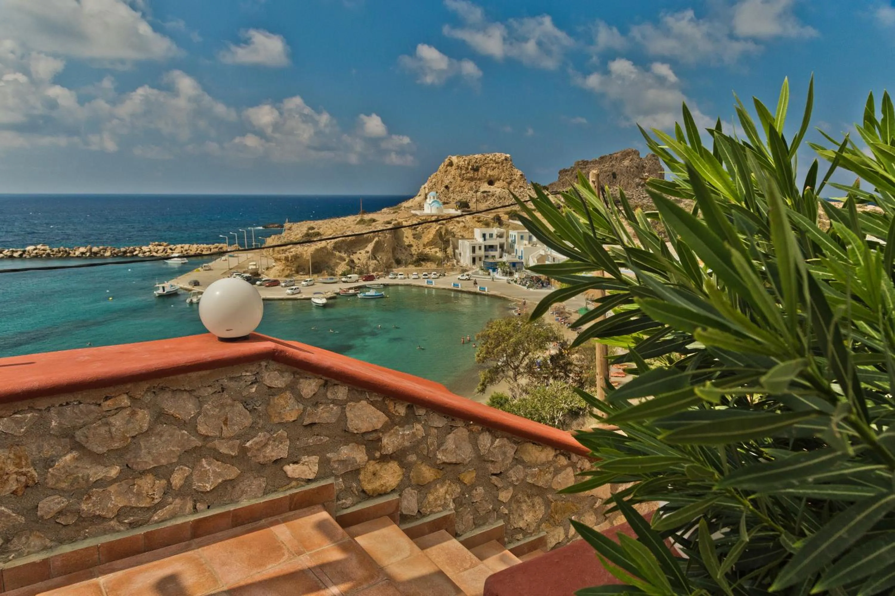 Balcony/Terrace in Alkioni Hotel