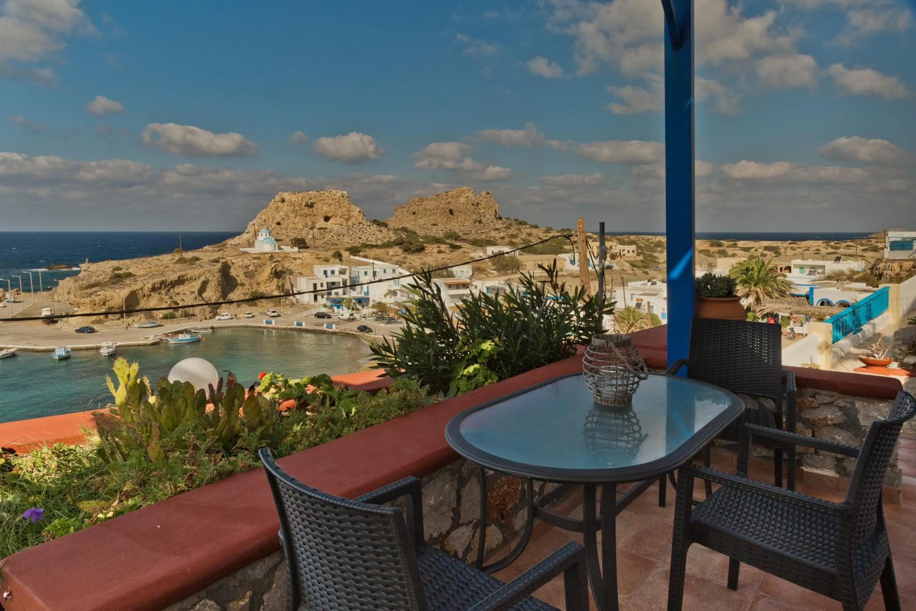 Patio in Alkioni Hotel