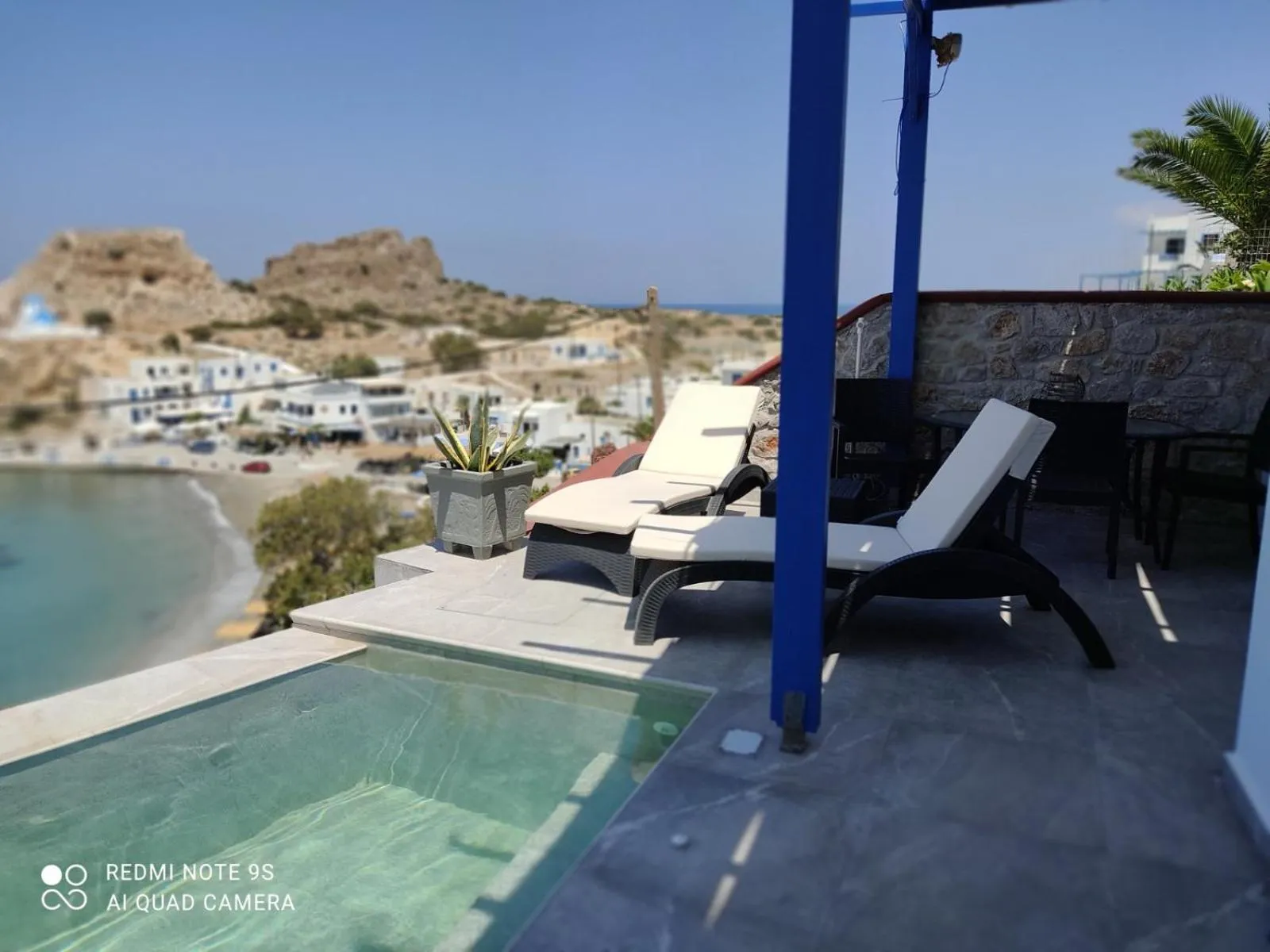 Swimming pool in Alkioni Hotel