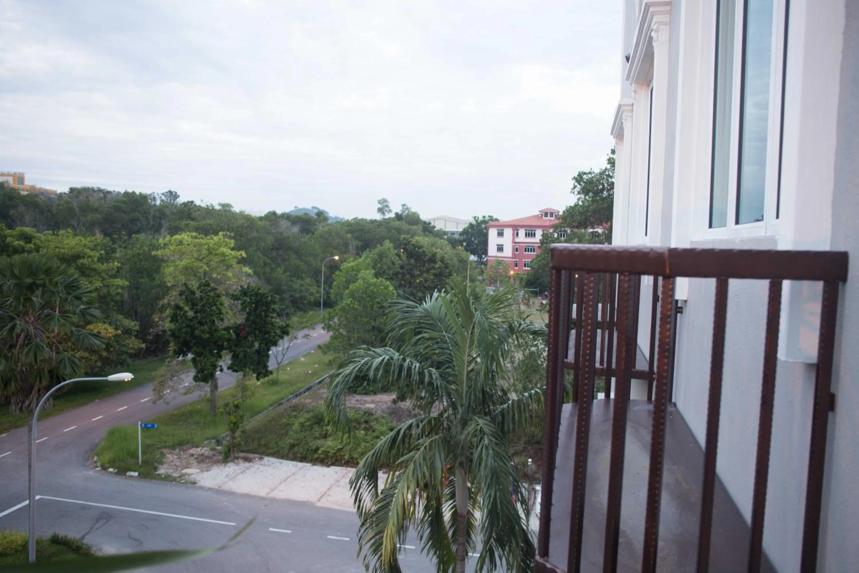 Garden view in Qlassic Hotel