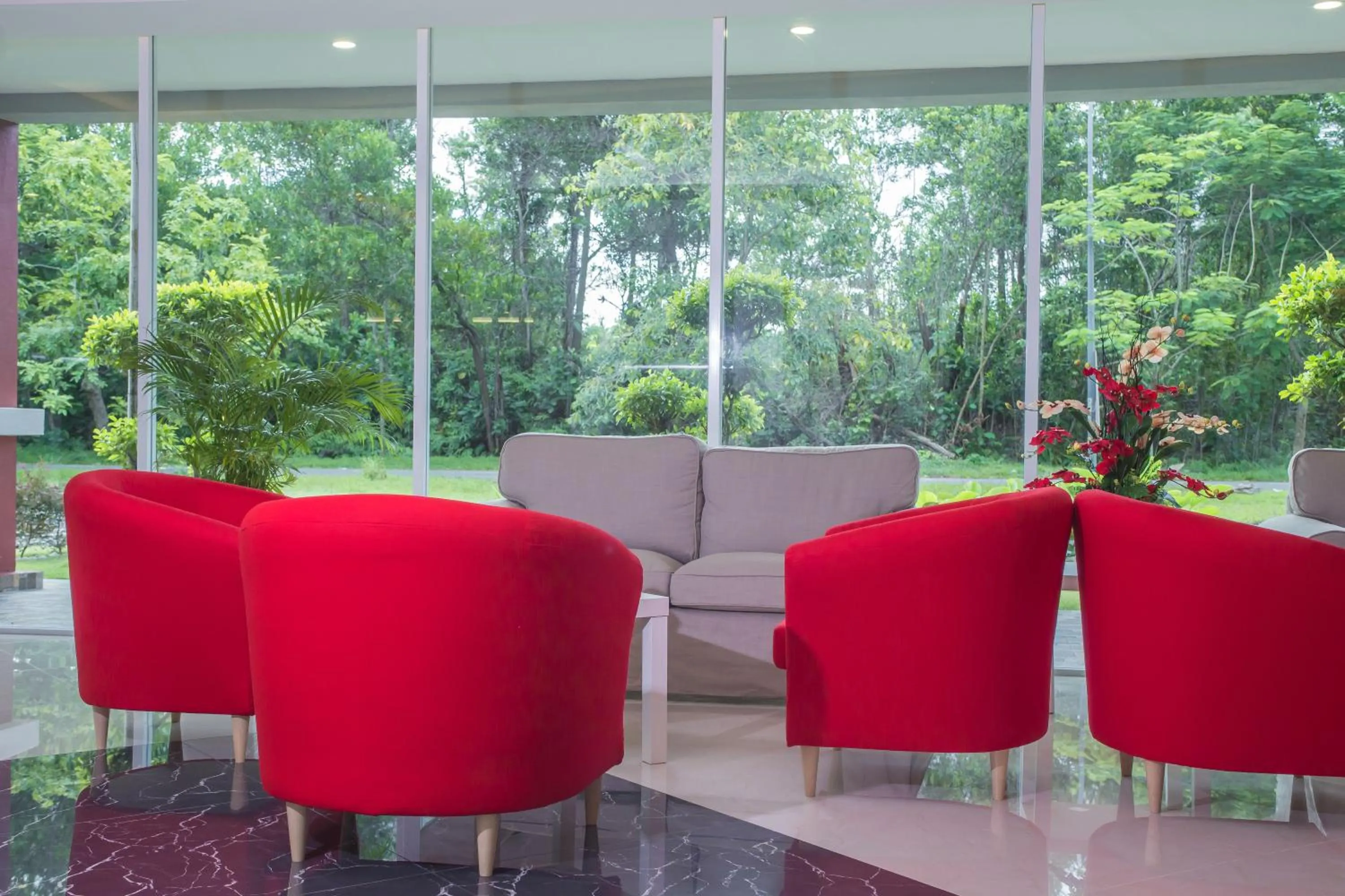 Lobby or reception in Qlassic Hotel