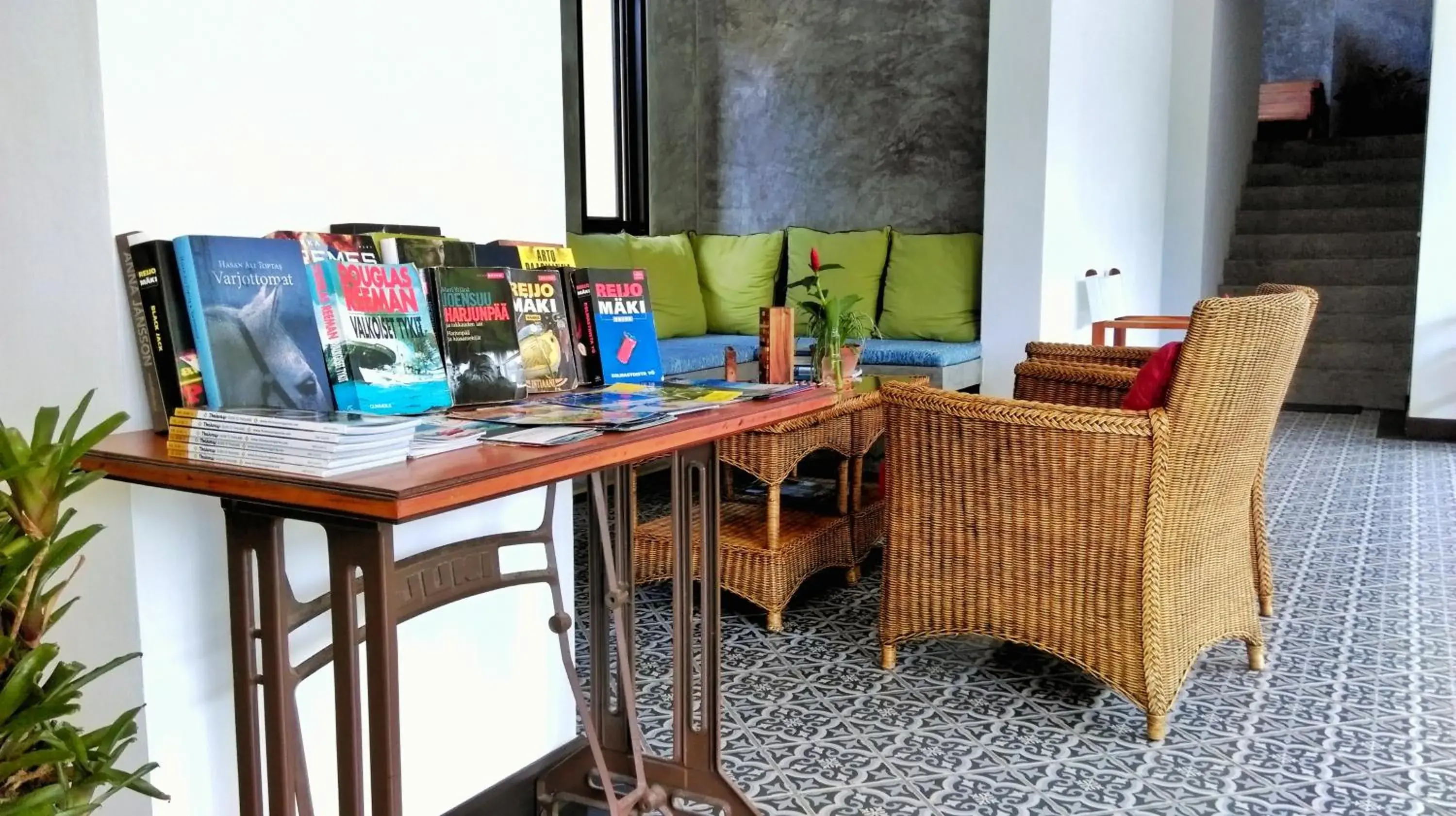 Lobby or reception in The Umbrella House Lobby or reception in The Umbrella House