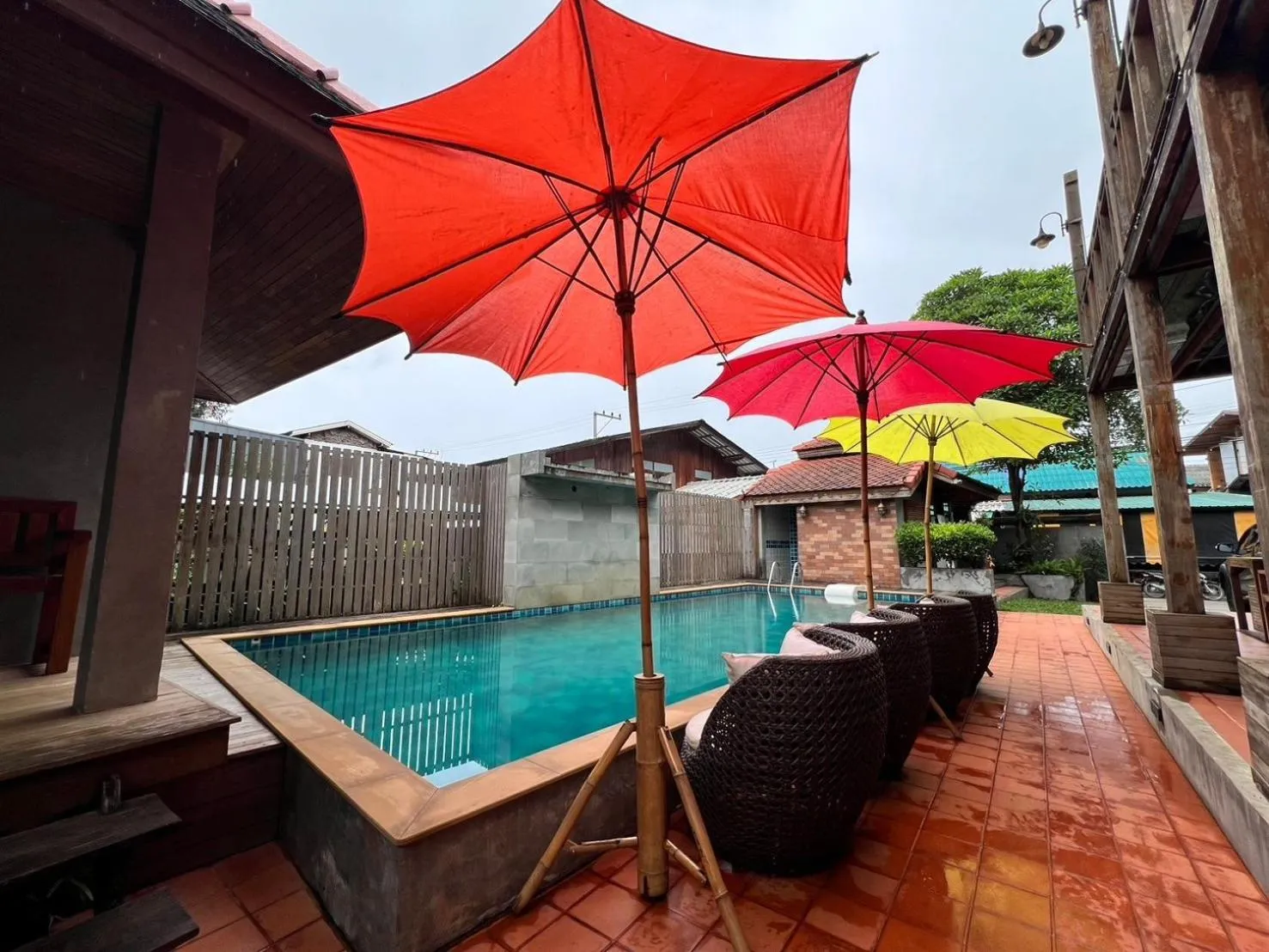 Swimming pool in Yotaka@Pai