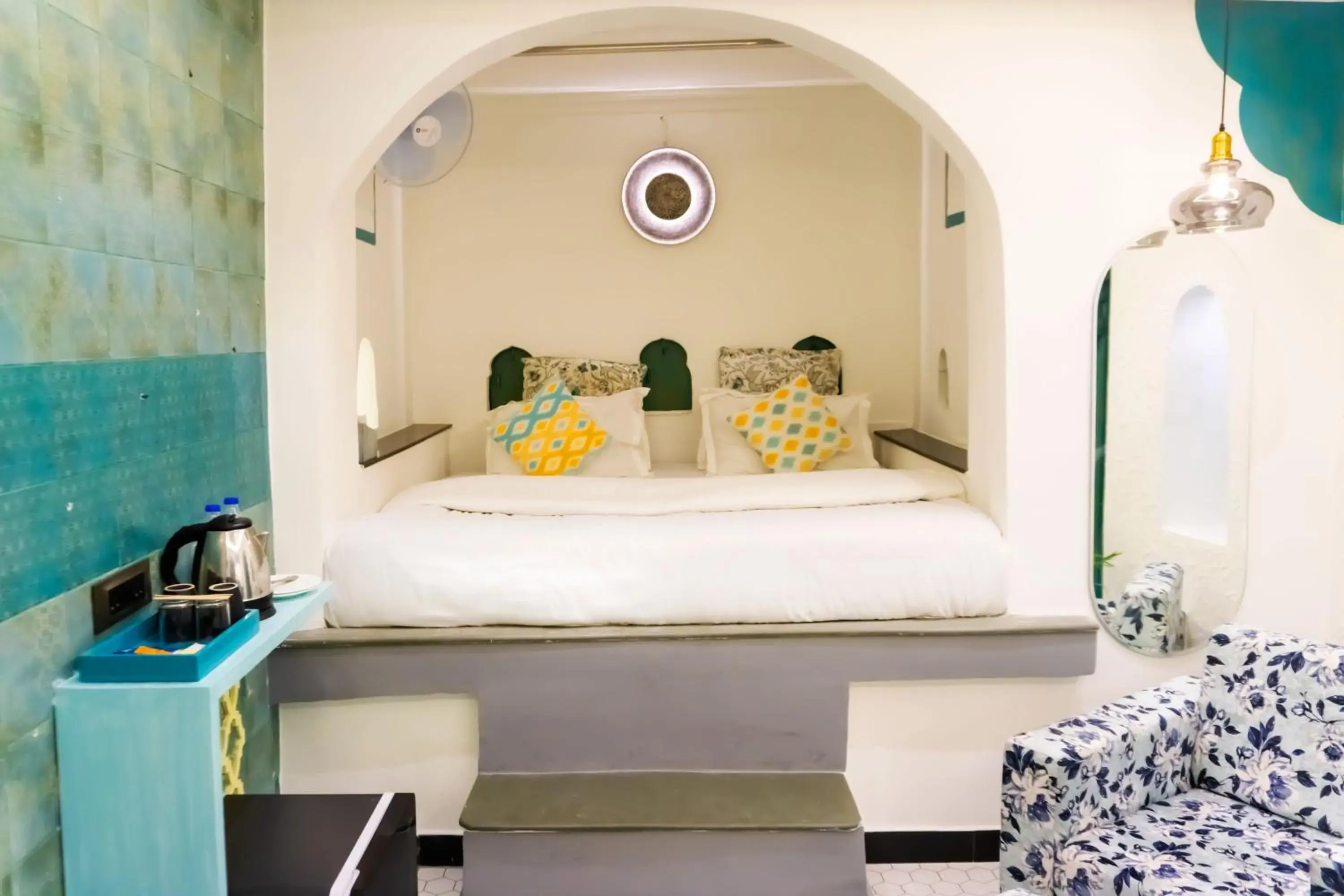 Superior Double Room with AC in Moustache Udaipur Superior Double Room with AC in Moustache Udaipur