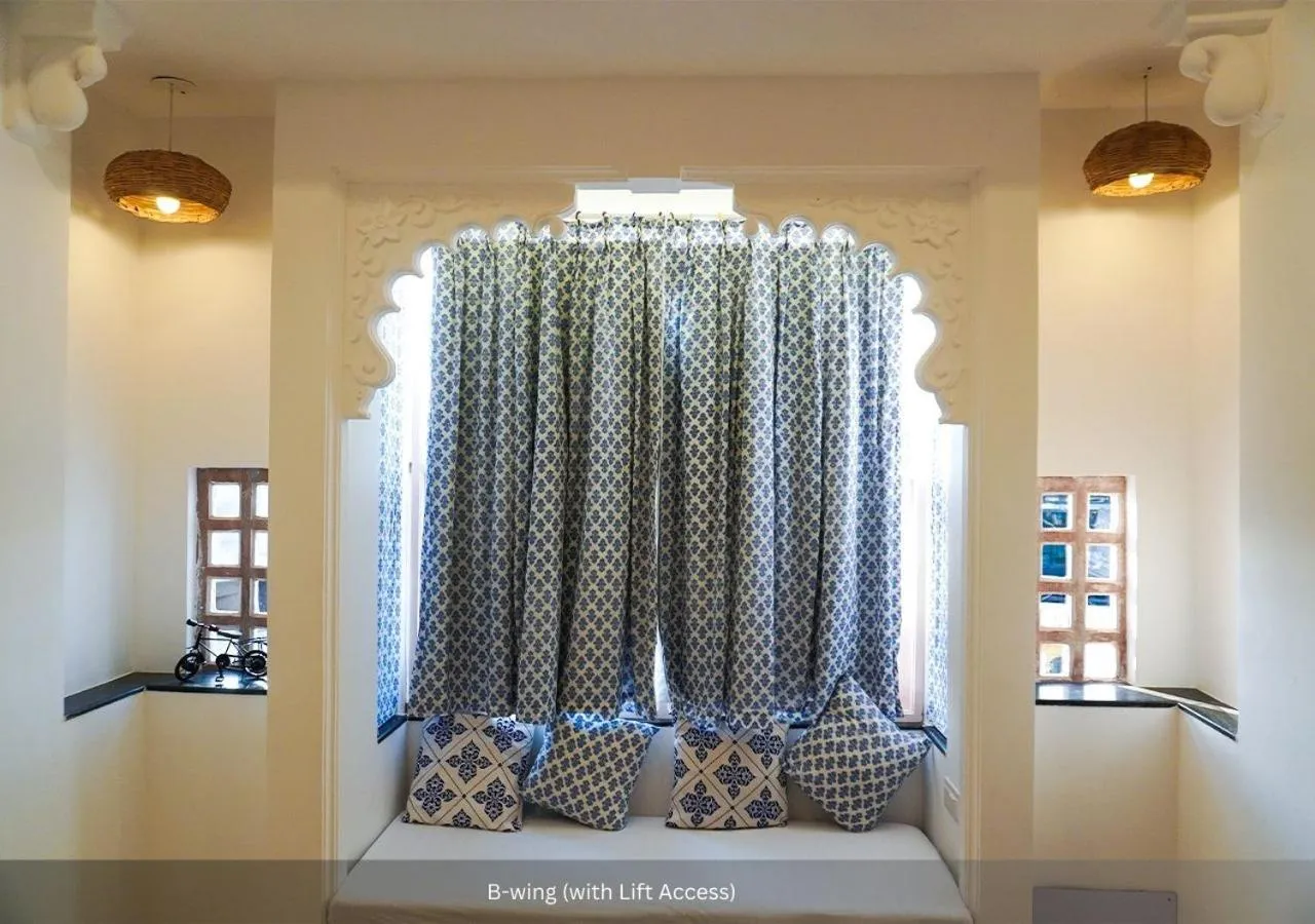 Bedroom in Moustache Udaipur